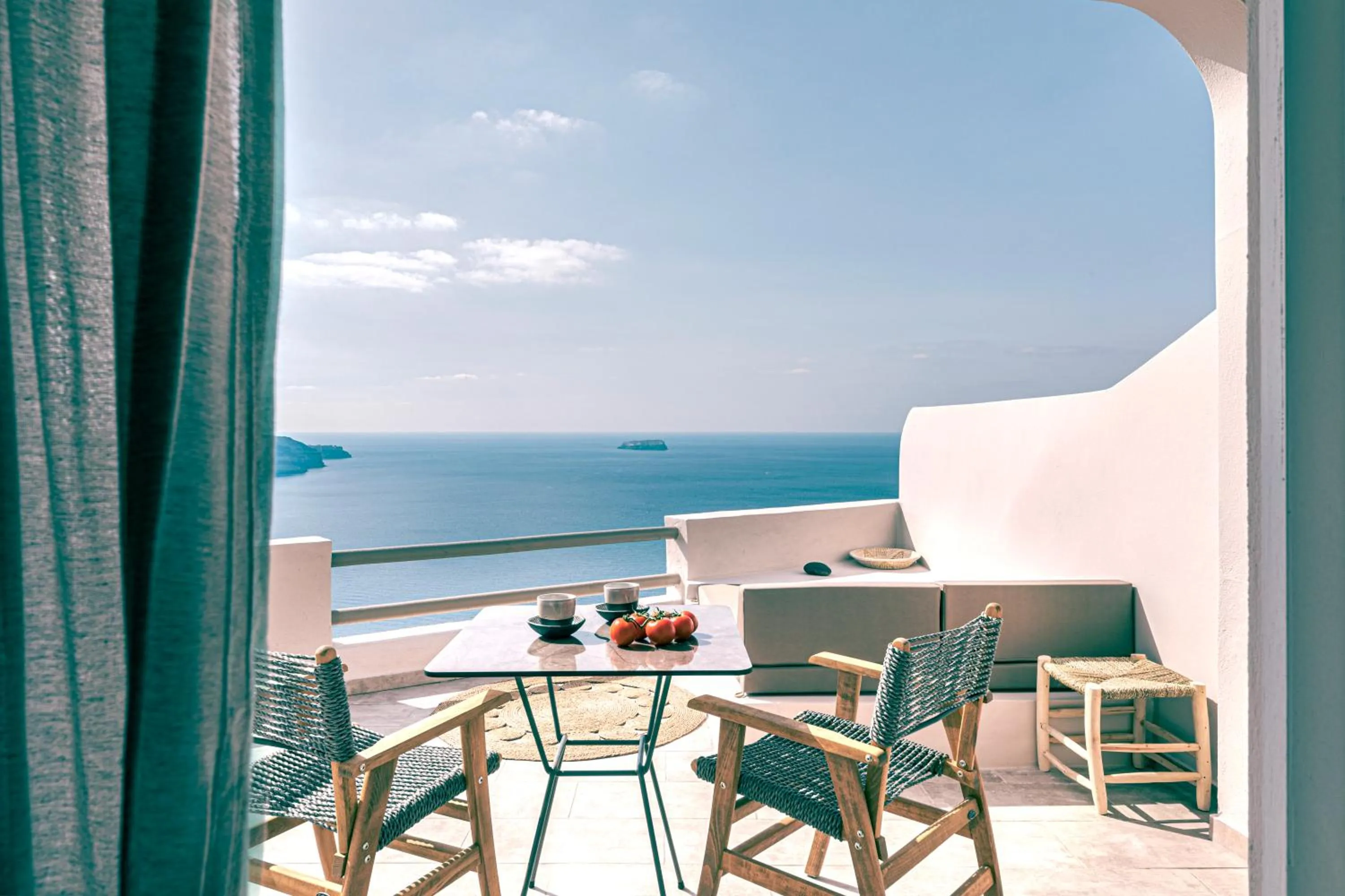 Balcony/Terrace in Grand View - Megalochori Santorini