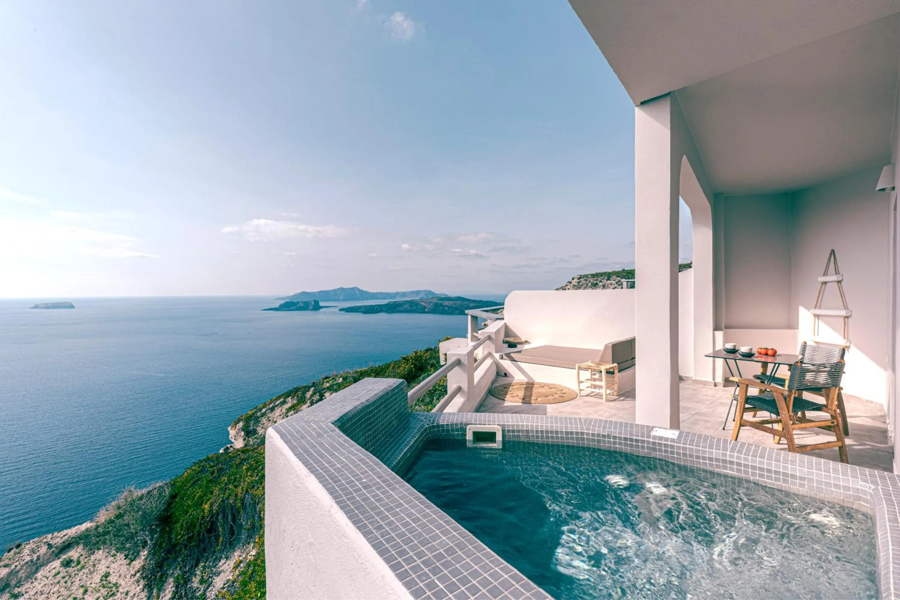 View (from property/room) in Grand View - Megalochori Santorini