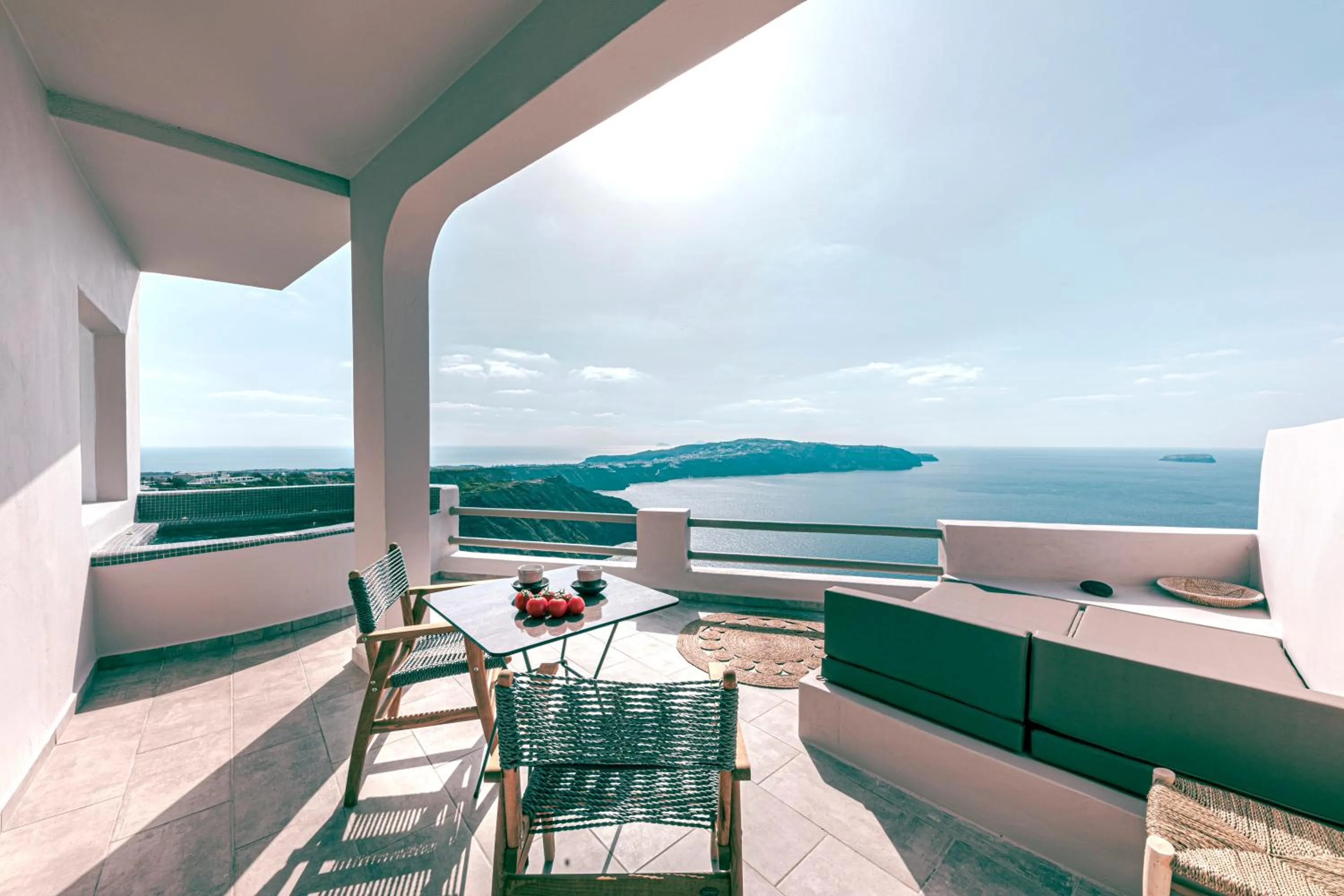 View (from property/room) in Grand View - Megalochori Santorini