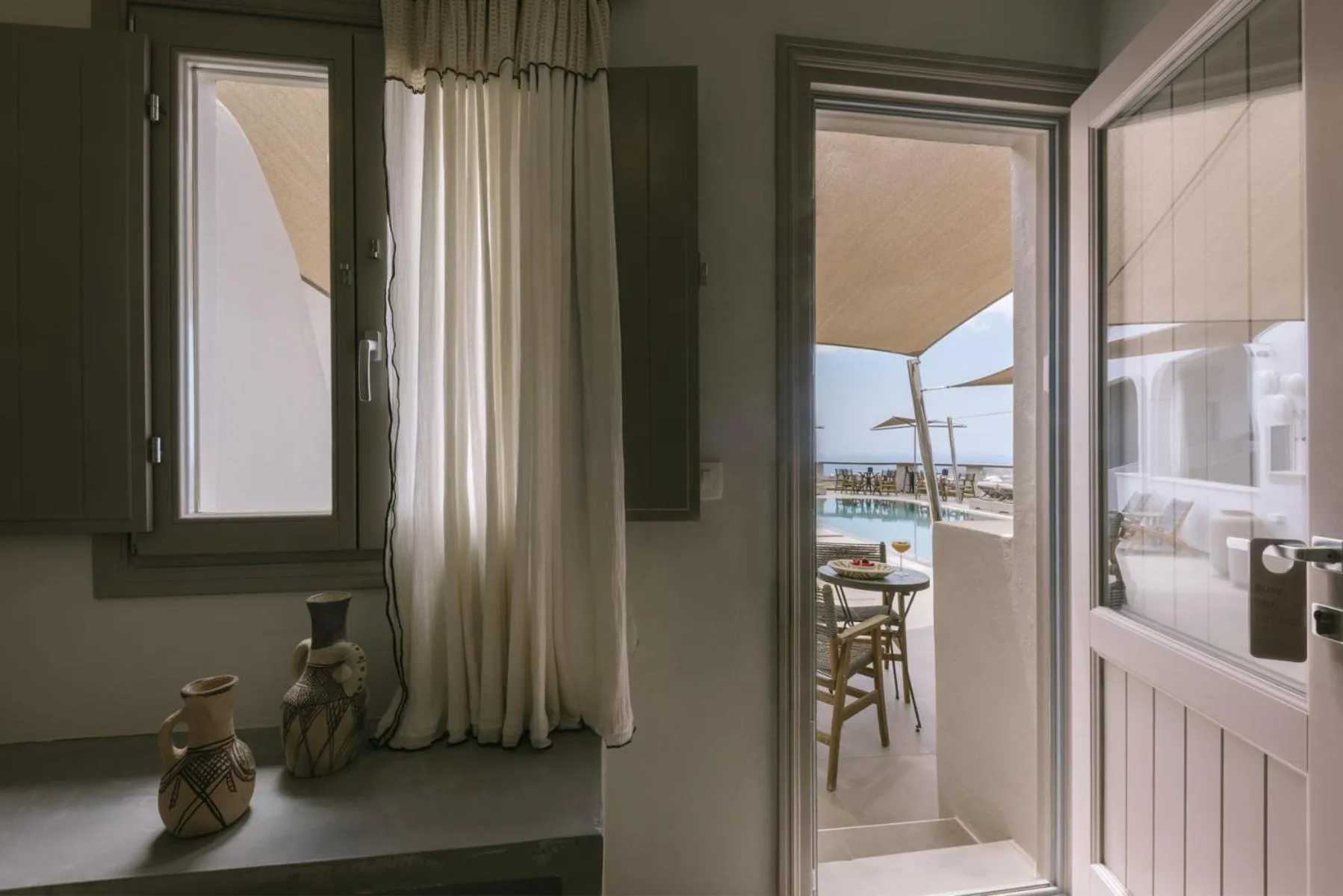 View (from property/room) in Grand View - Megalochori Santorini