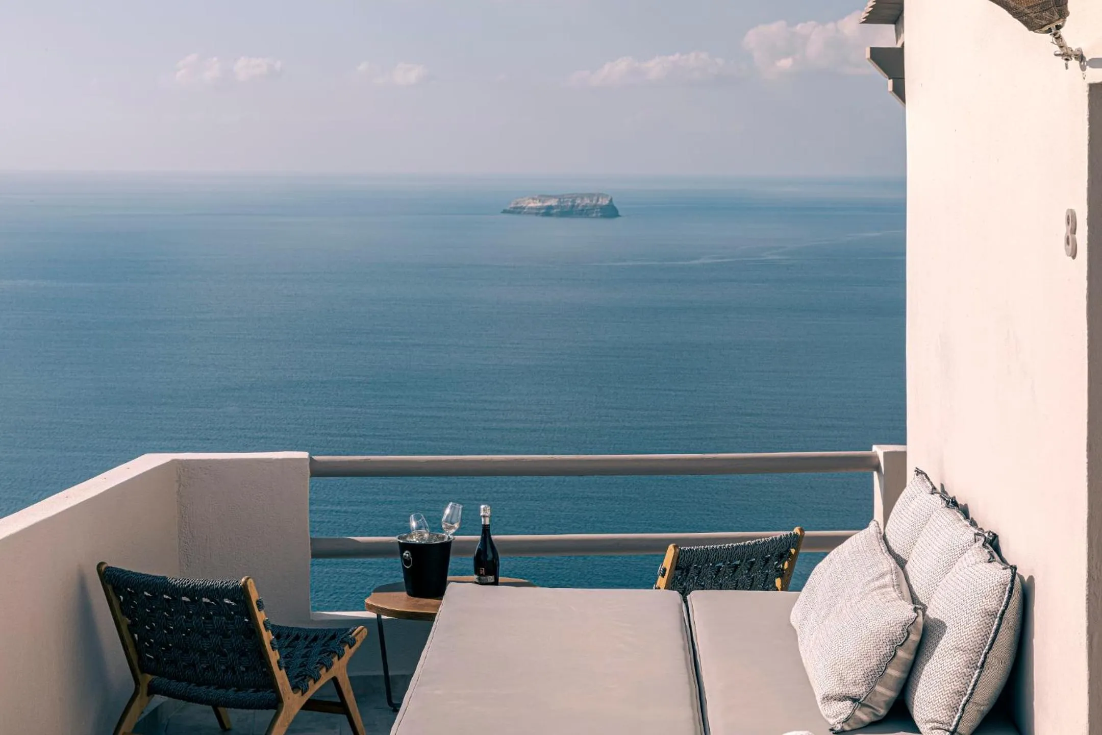 View (from property/room) in Grand View - Megalochori Santorini