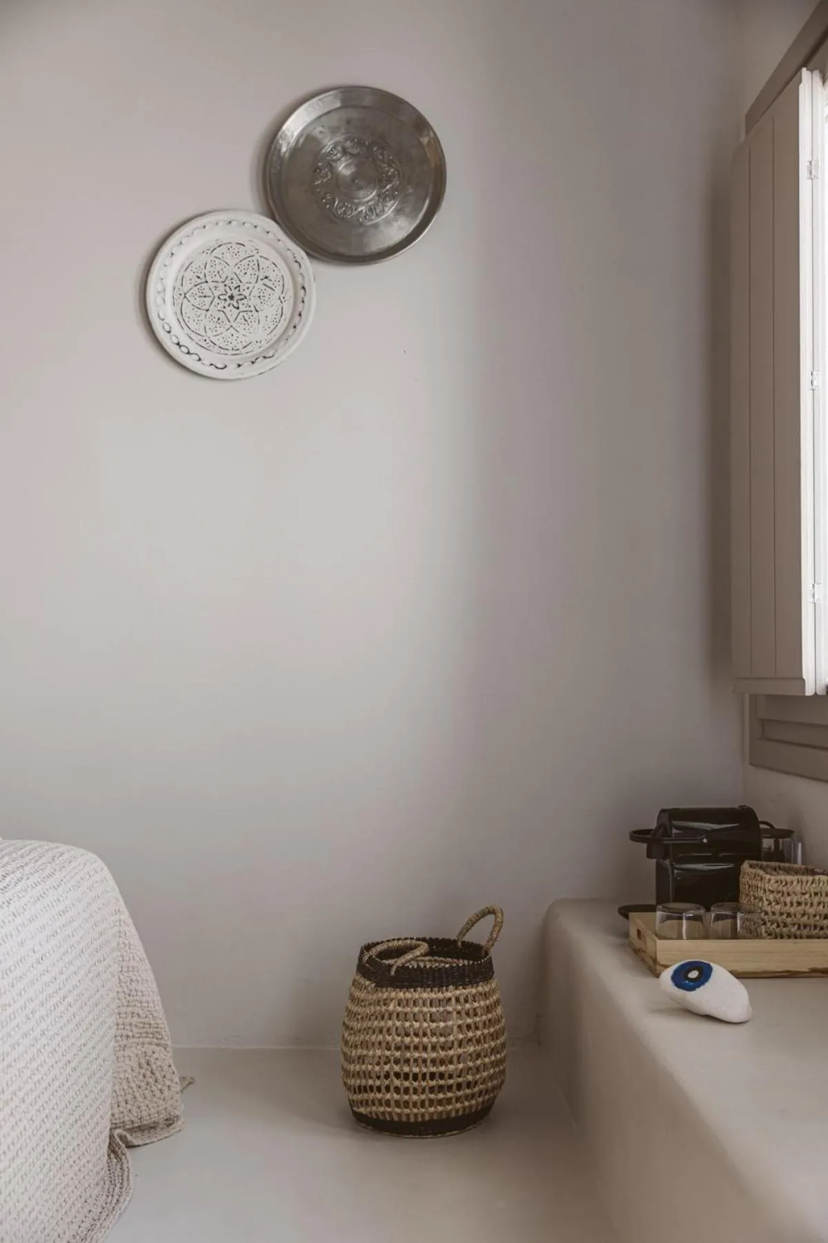 Decorative detail in Grand View - Megalochori Santorini