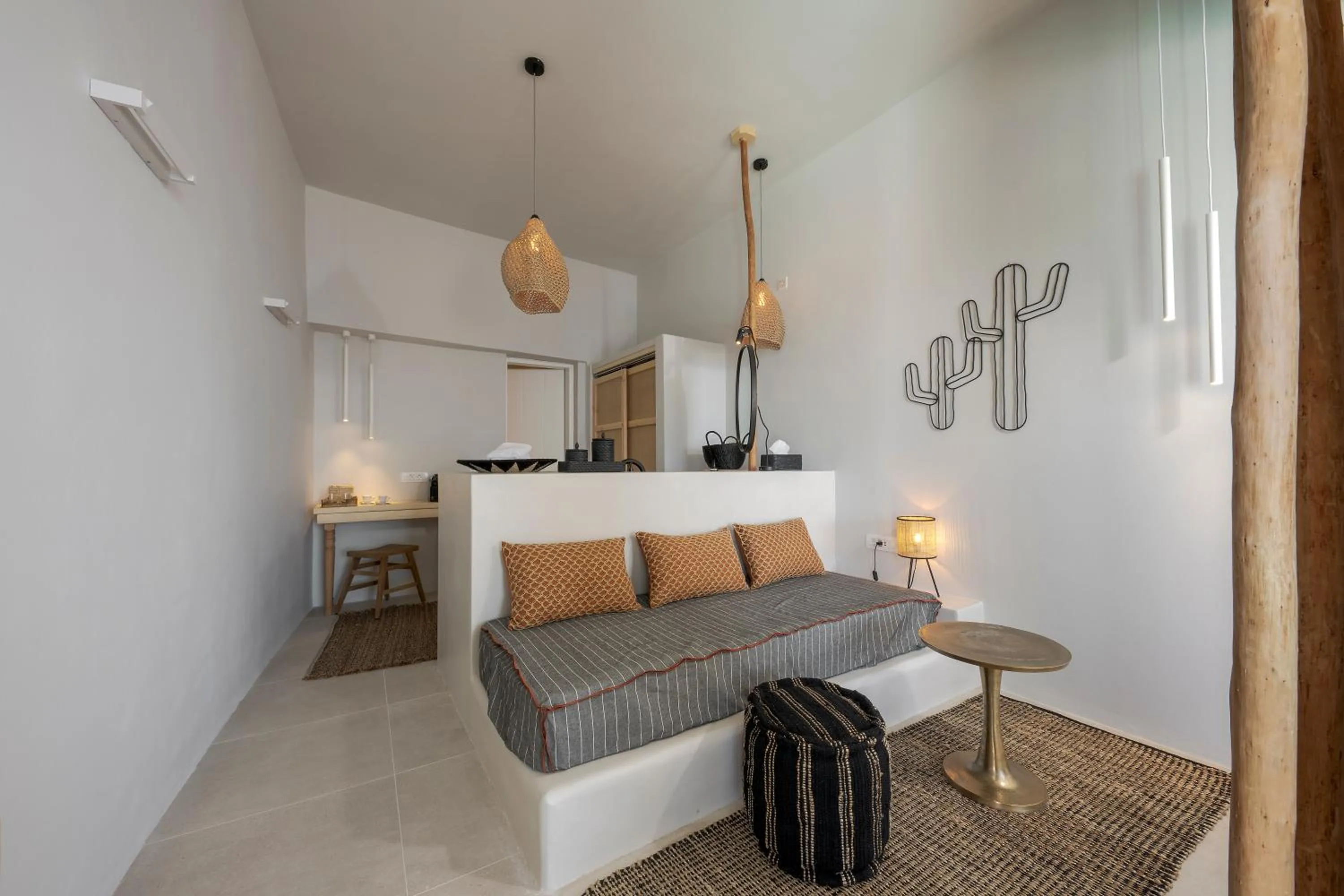 Seating area in Grand View - Megalochori Santorini