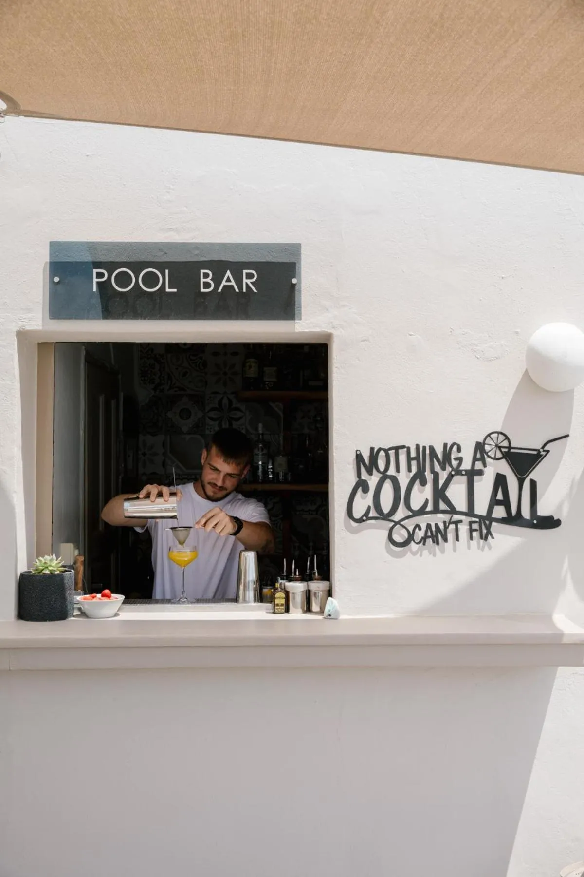 Swimming pool in Grand View - Megalochori Santorini