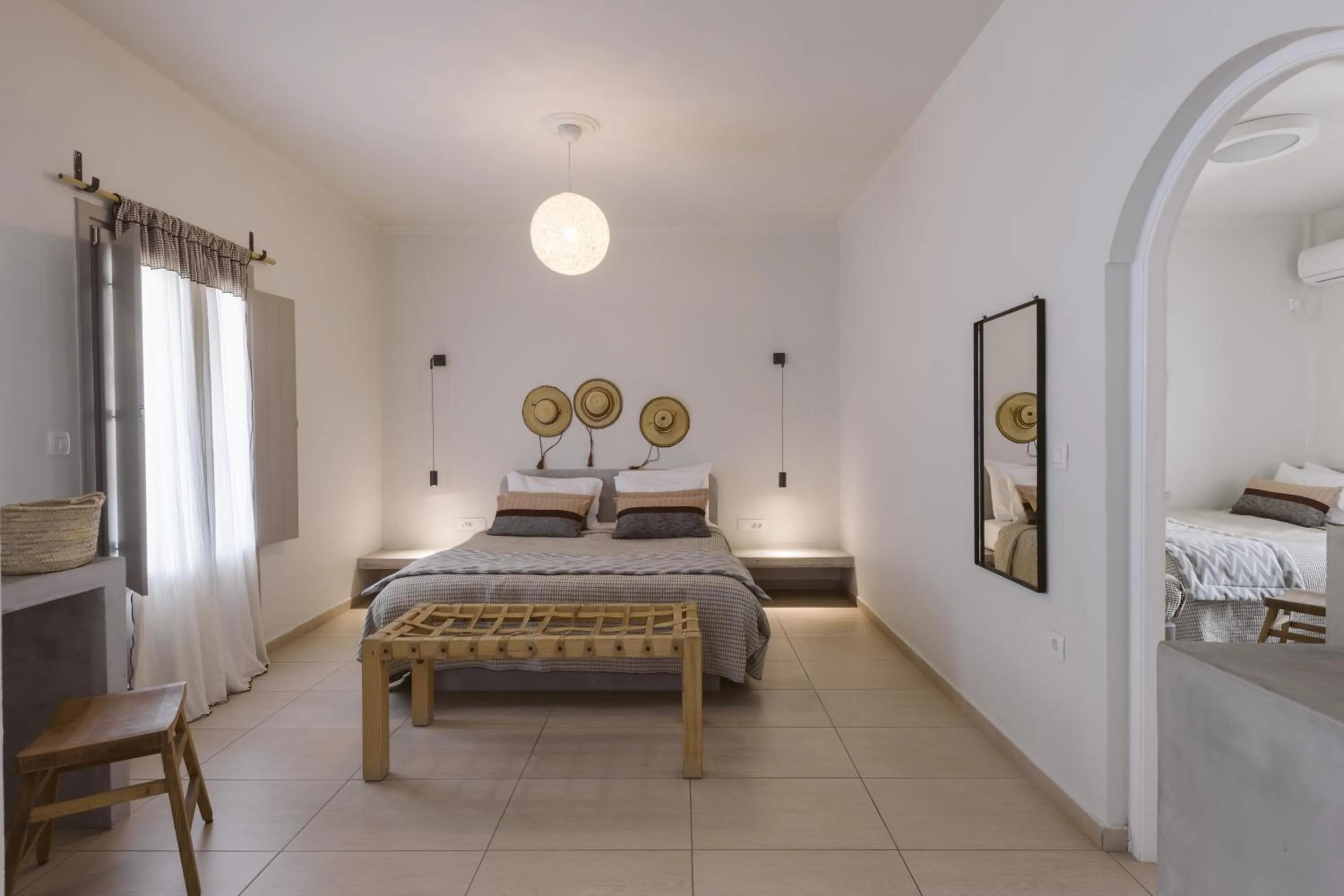 Bedroom, Bed in Grand View - Megalochori Santorini