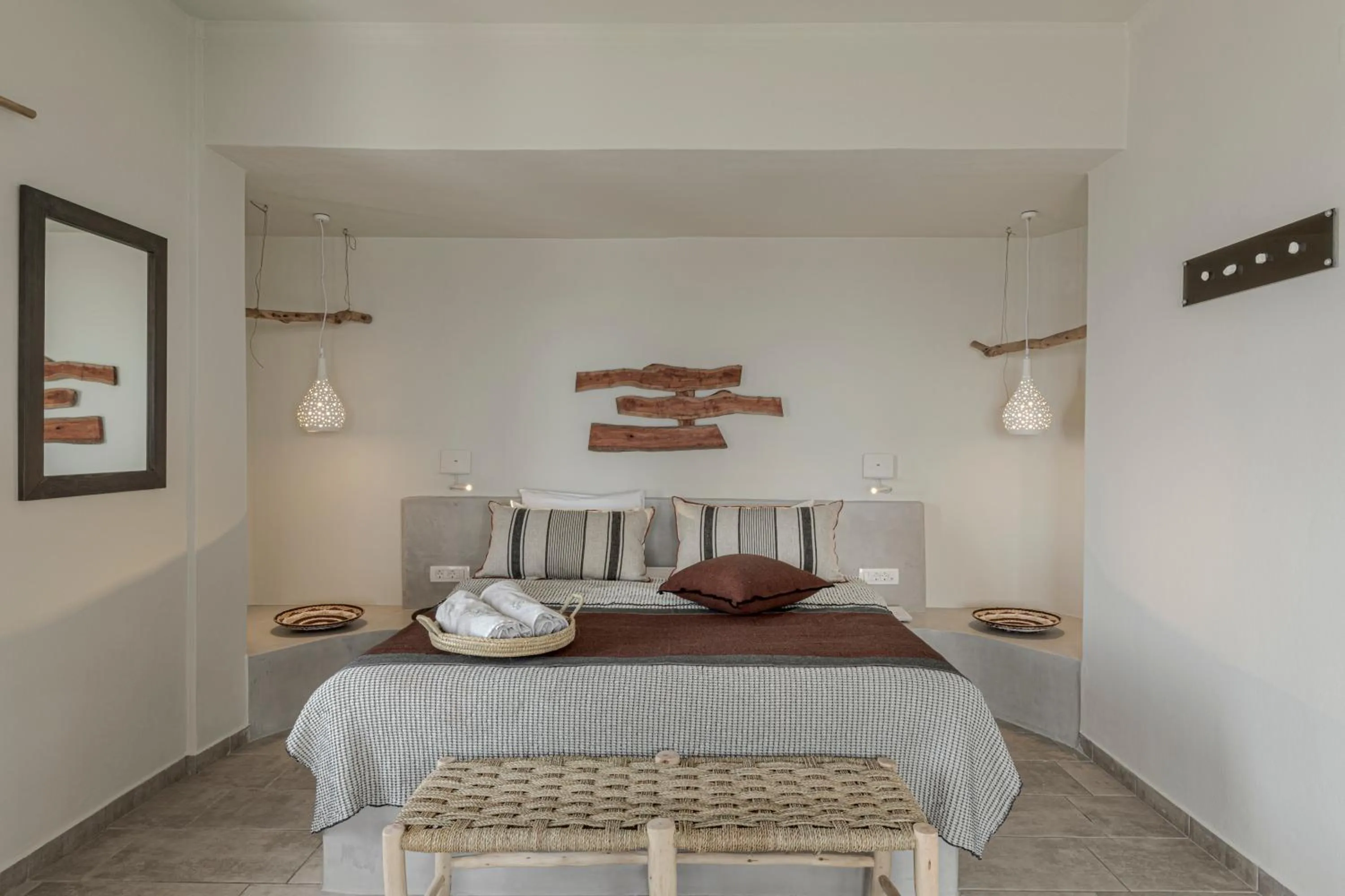 Bedroom, Bed in Grand View - Megalochori Santorini