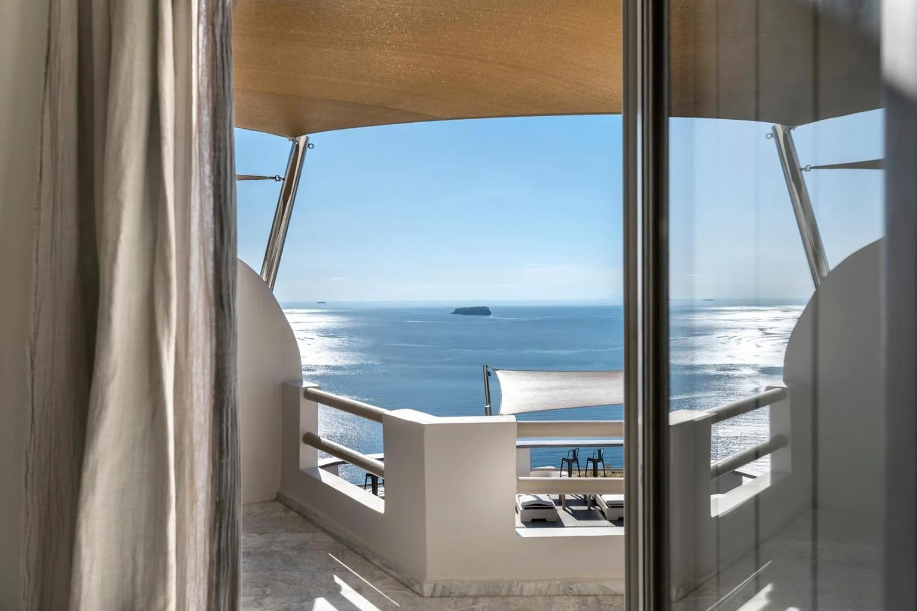 View (from property/room) in Grand View - Megalochori Santorini