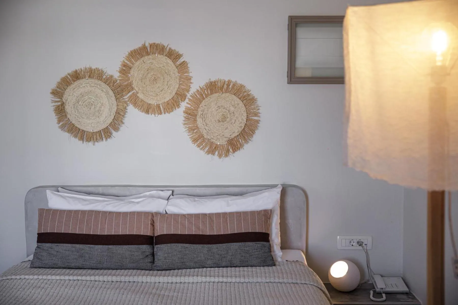 Bed in Grand View - Megalochori Santorini