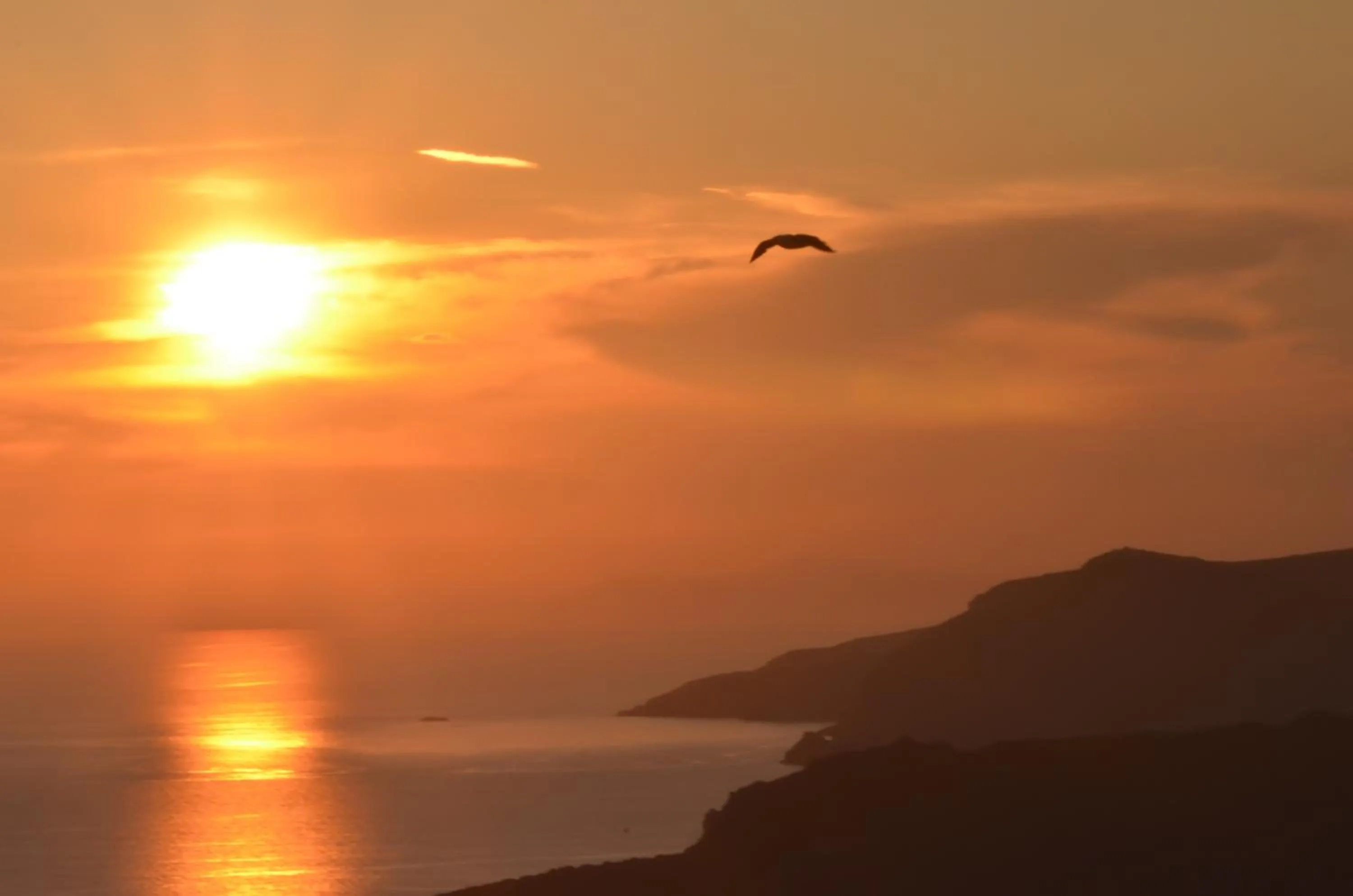 Sunset in Grand View - Megalochori Santorini