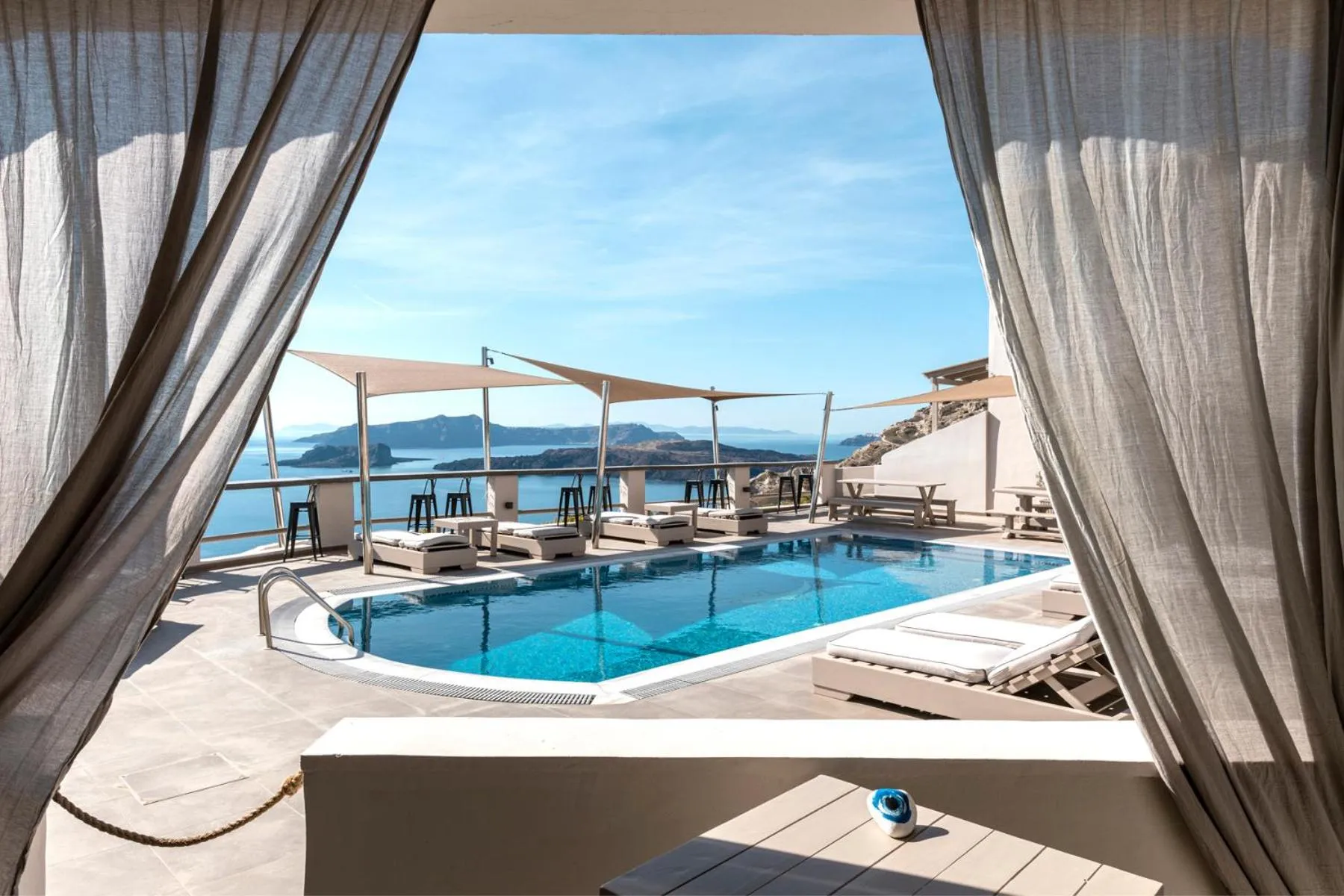 View (from property/room) in Grand View - Megalochori Santorini