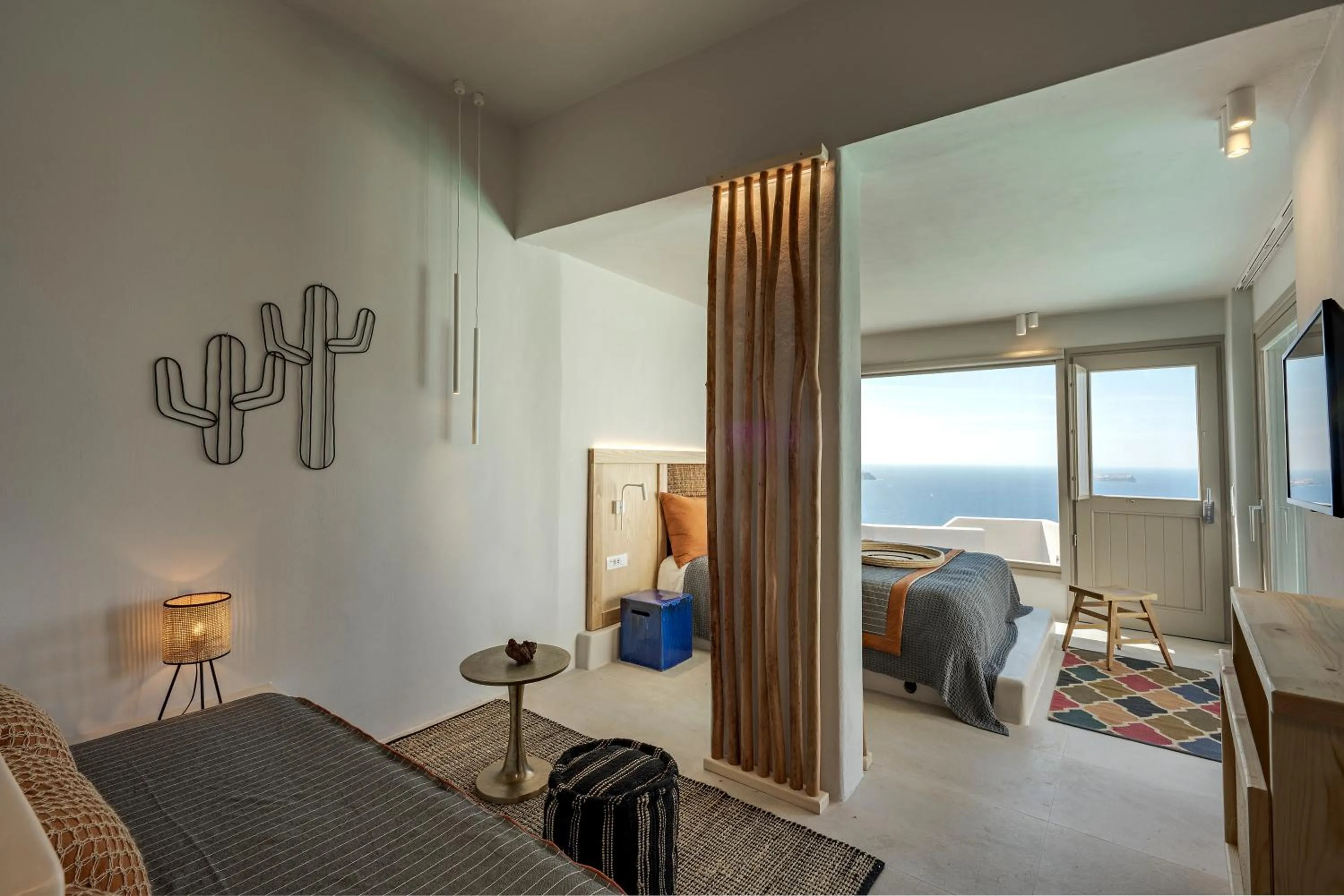 Bedroom in Grand View - Megalochori Santorini