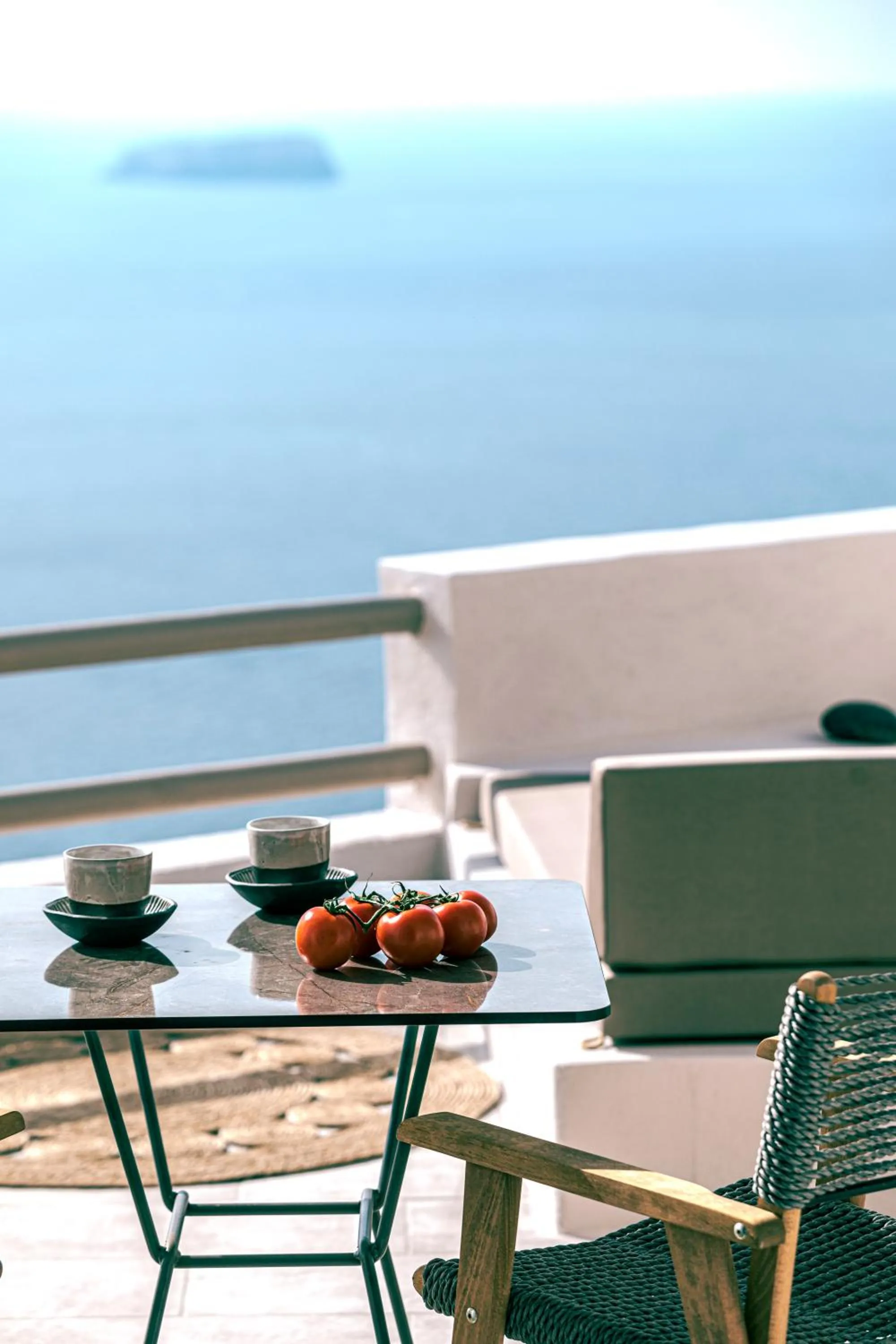 Balcony/Terrace in Grand View - Megalochori Santorini