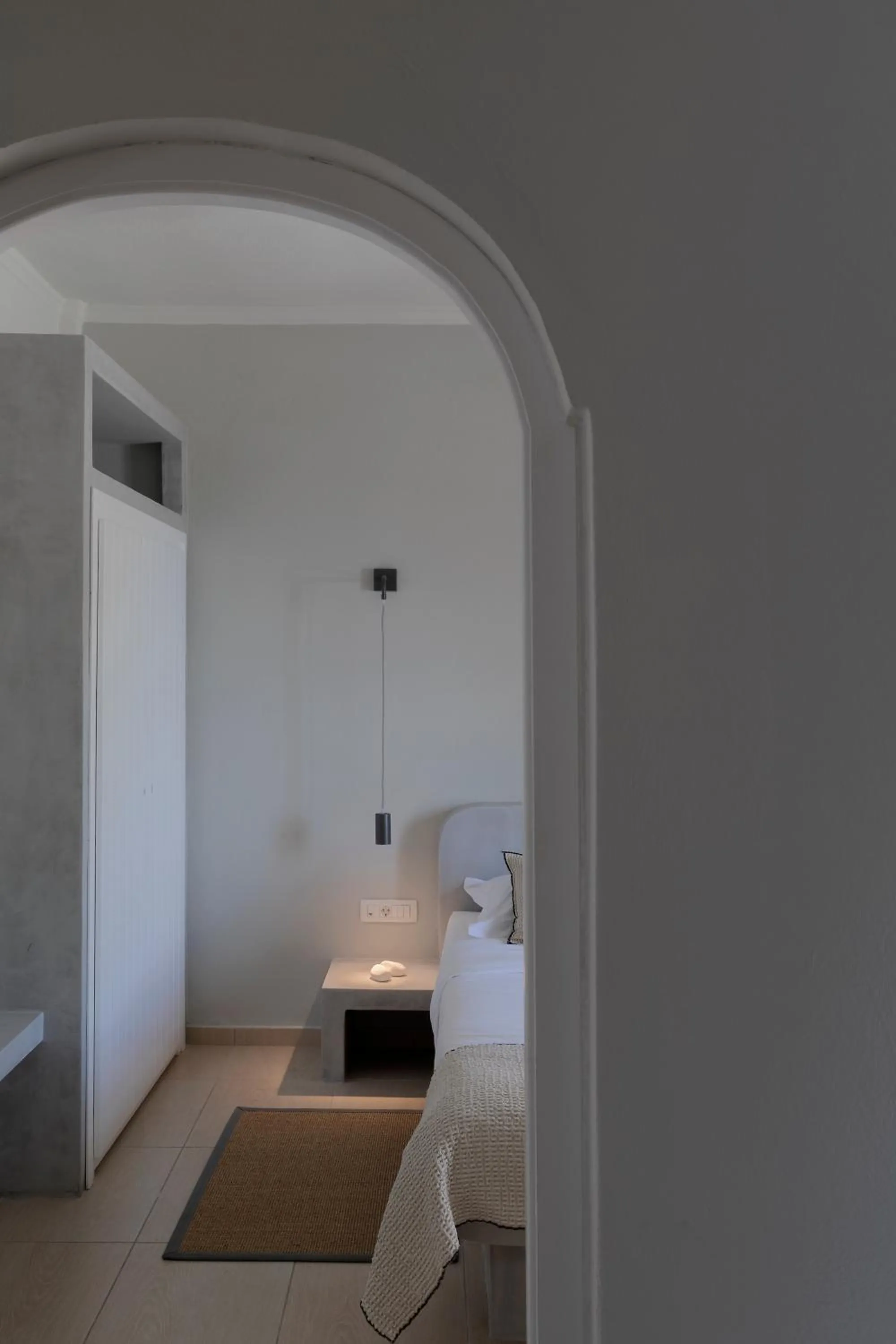 Bedroom, Bed in Grand View - Megalochori Santorini