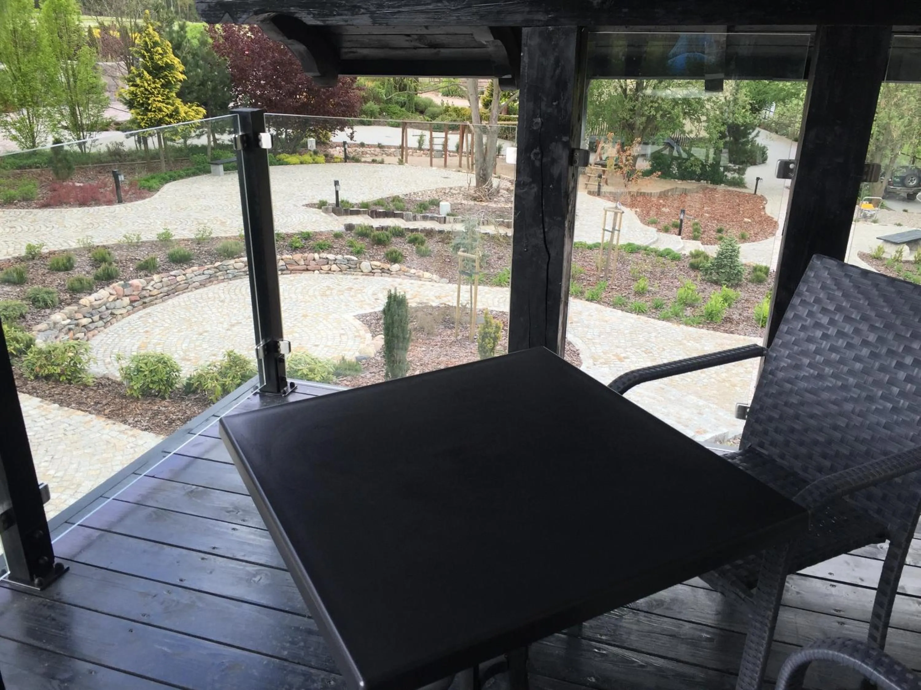 Balcony/Terrace in Estancja Mezowo