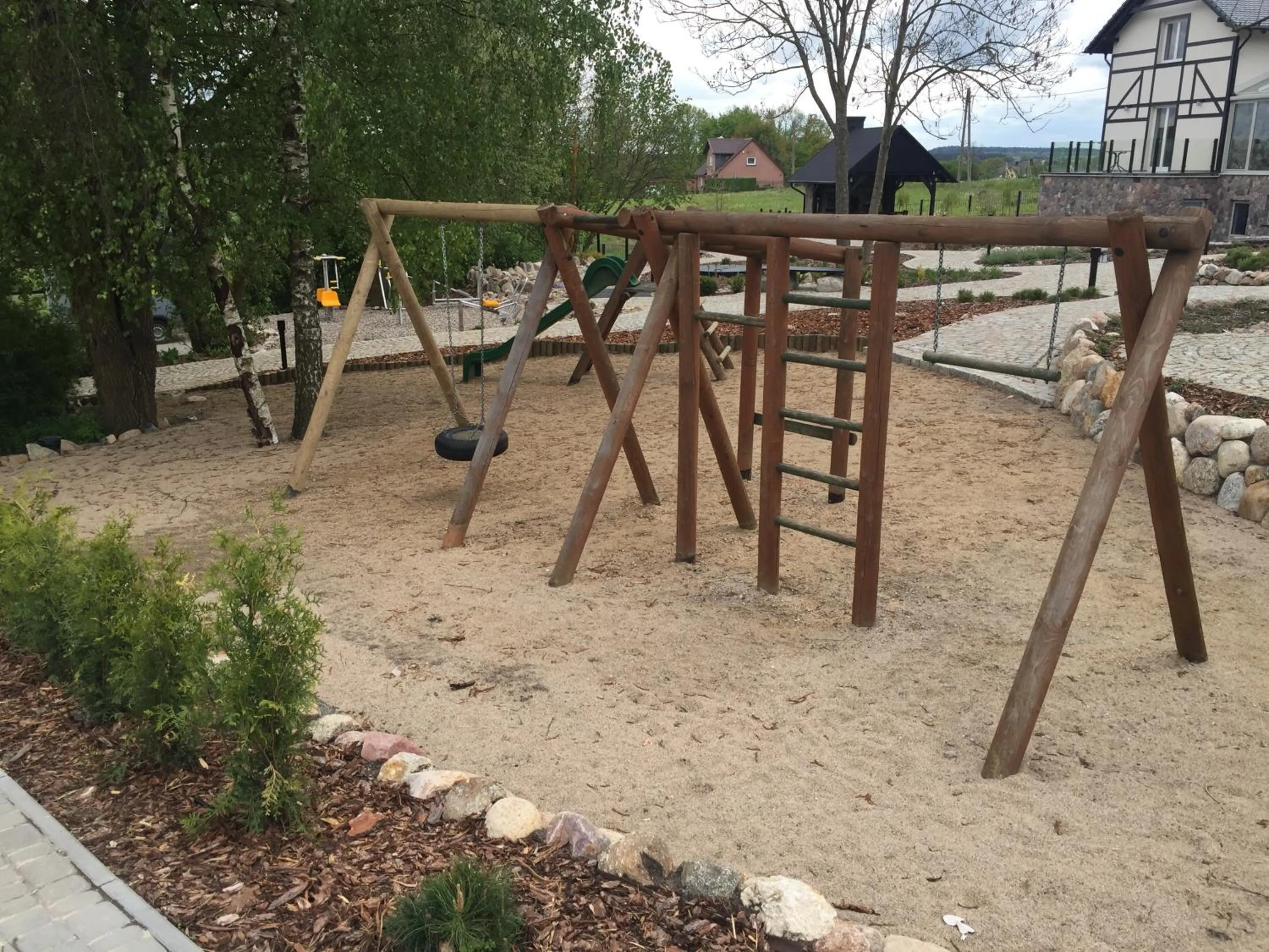 Children play ground in Estancja Mezowo