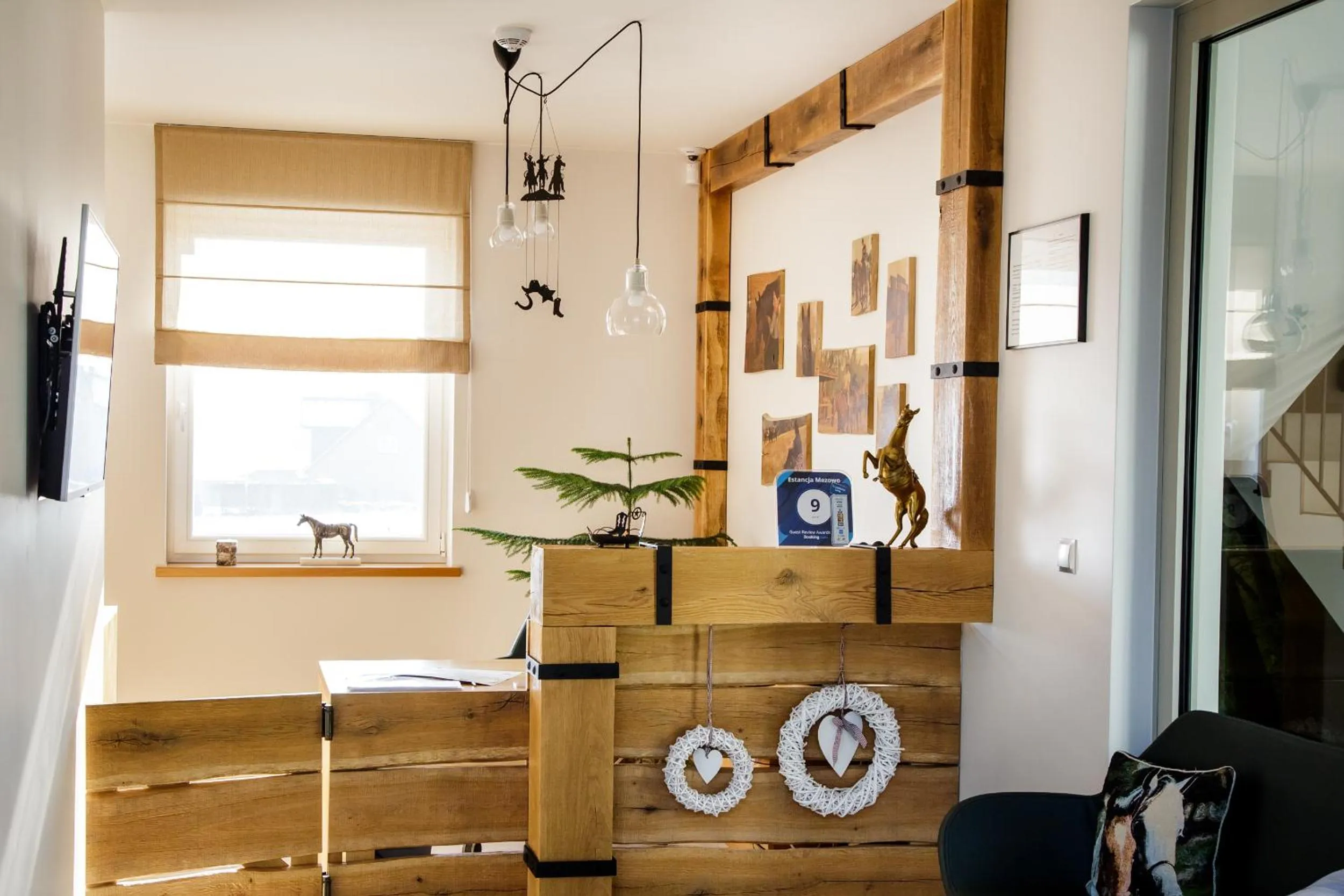 Lobby or reception in Estancja Mezowo