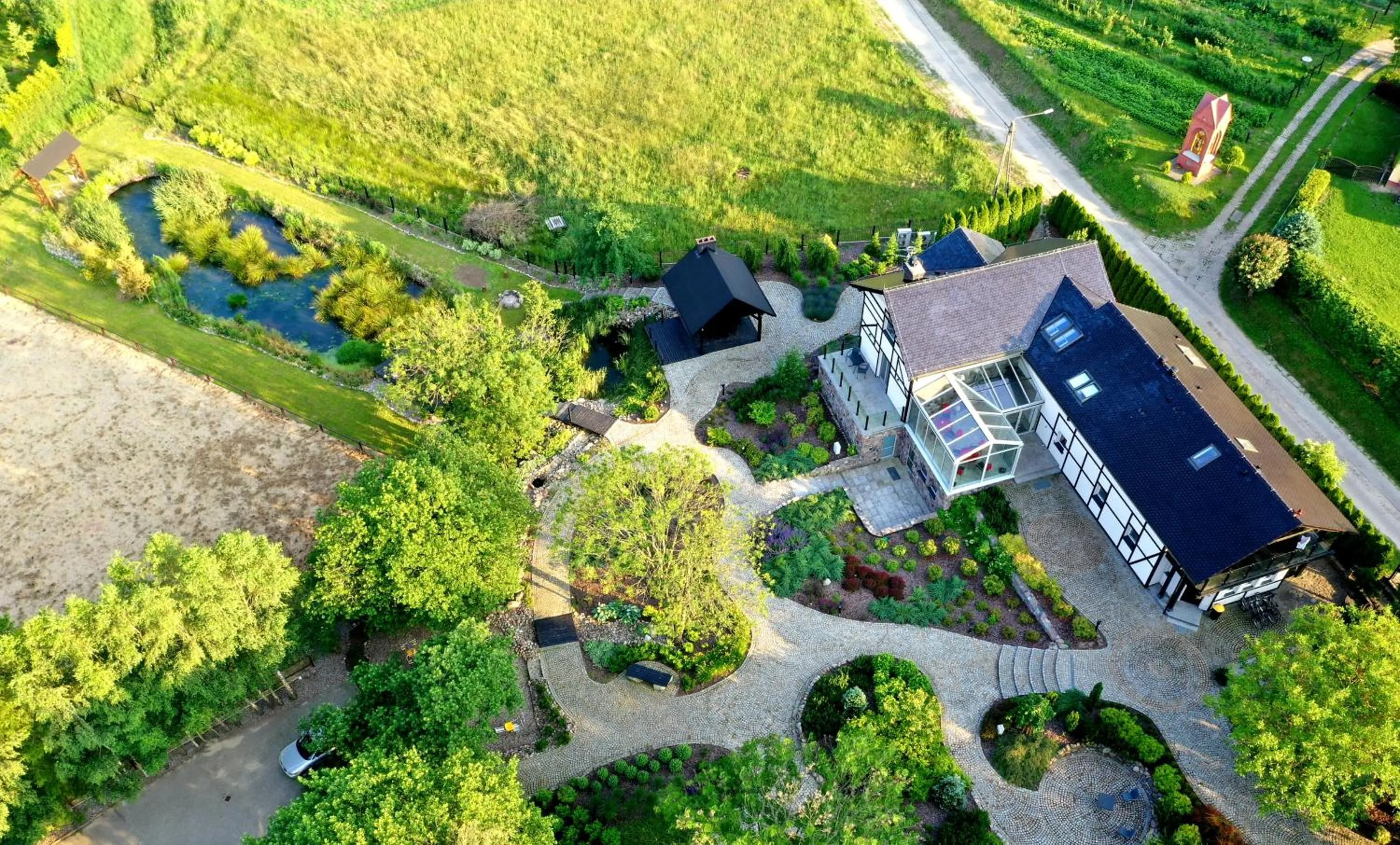 Bird's eye view in Estancja Mezowo