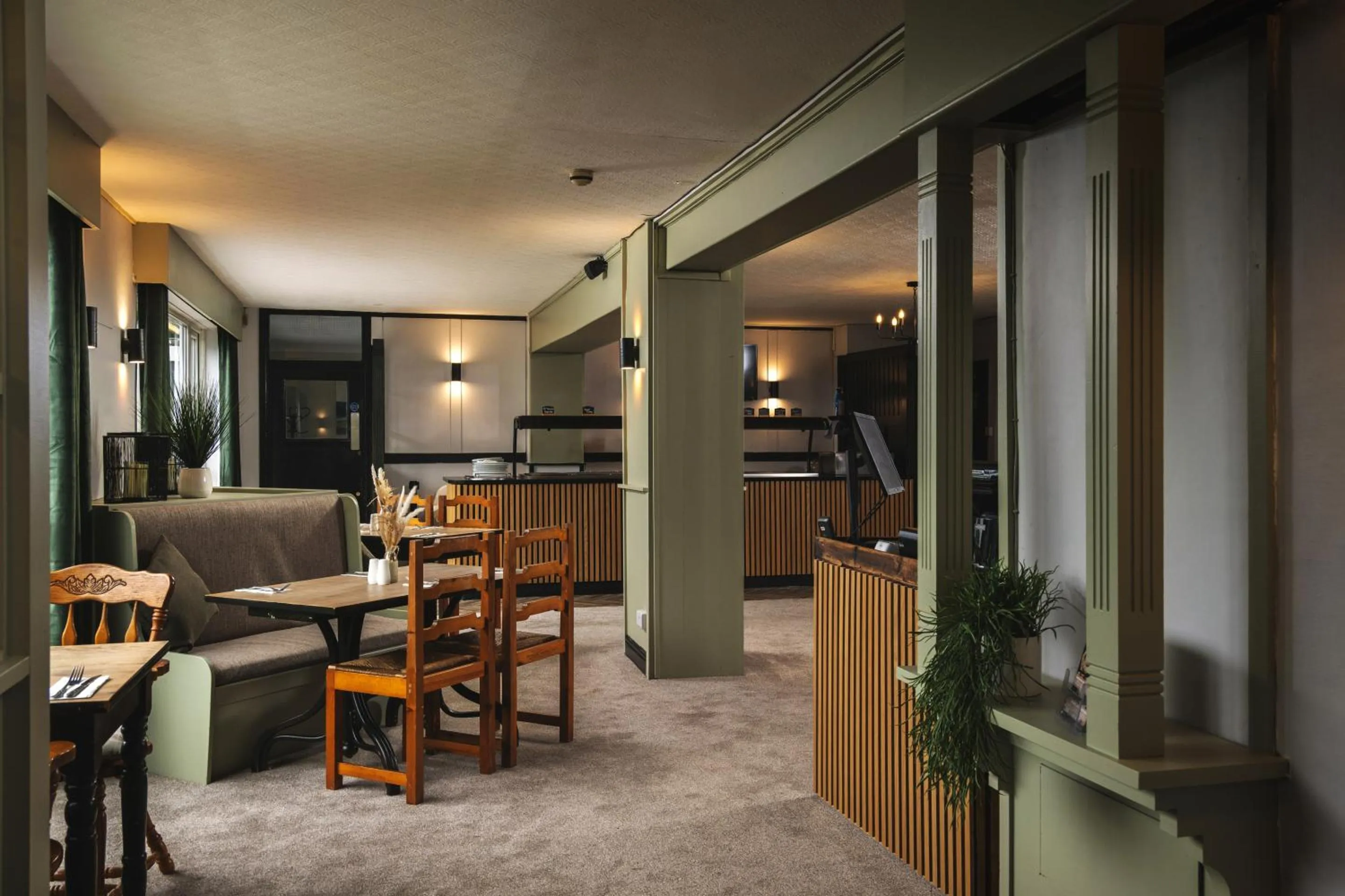 Dining area in Inn For All Seasons