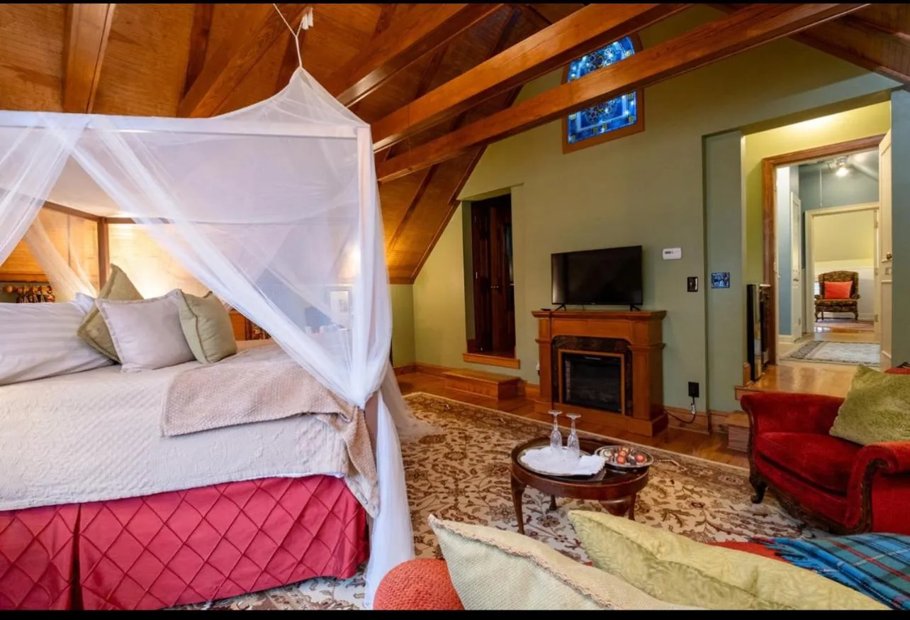 Bed in The Empress of Little Rock