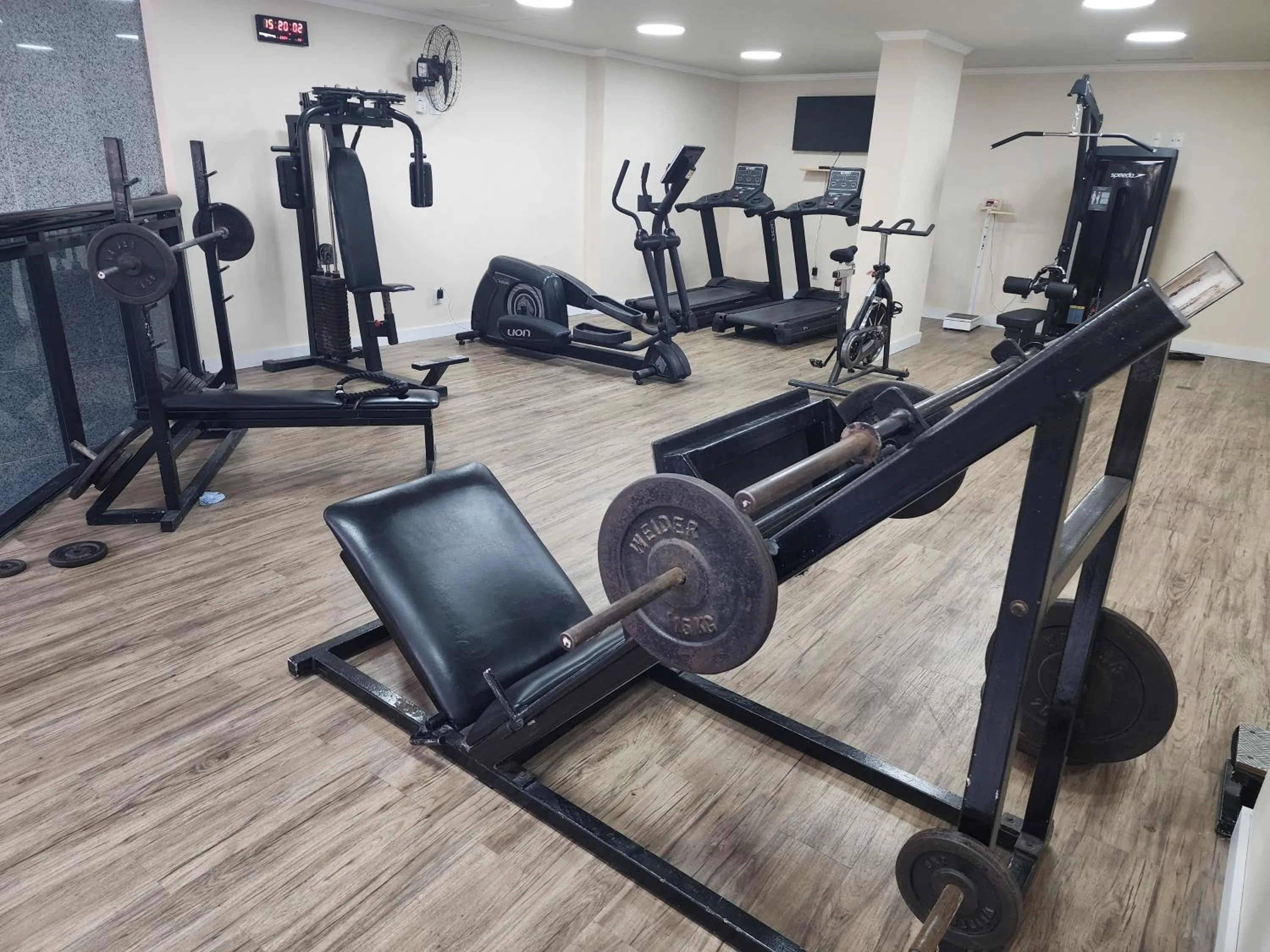 Fitness centre/facilities in Duplex charmoso - Ótima localização