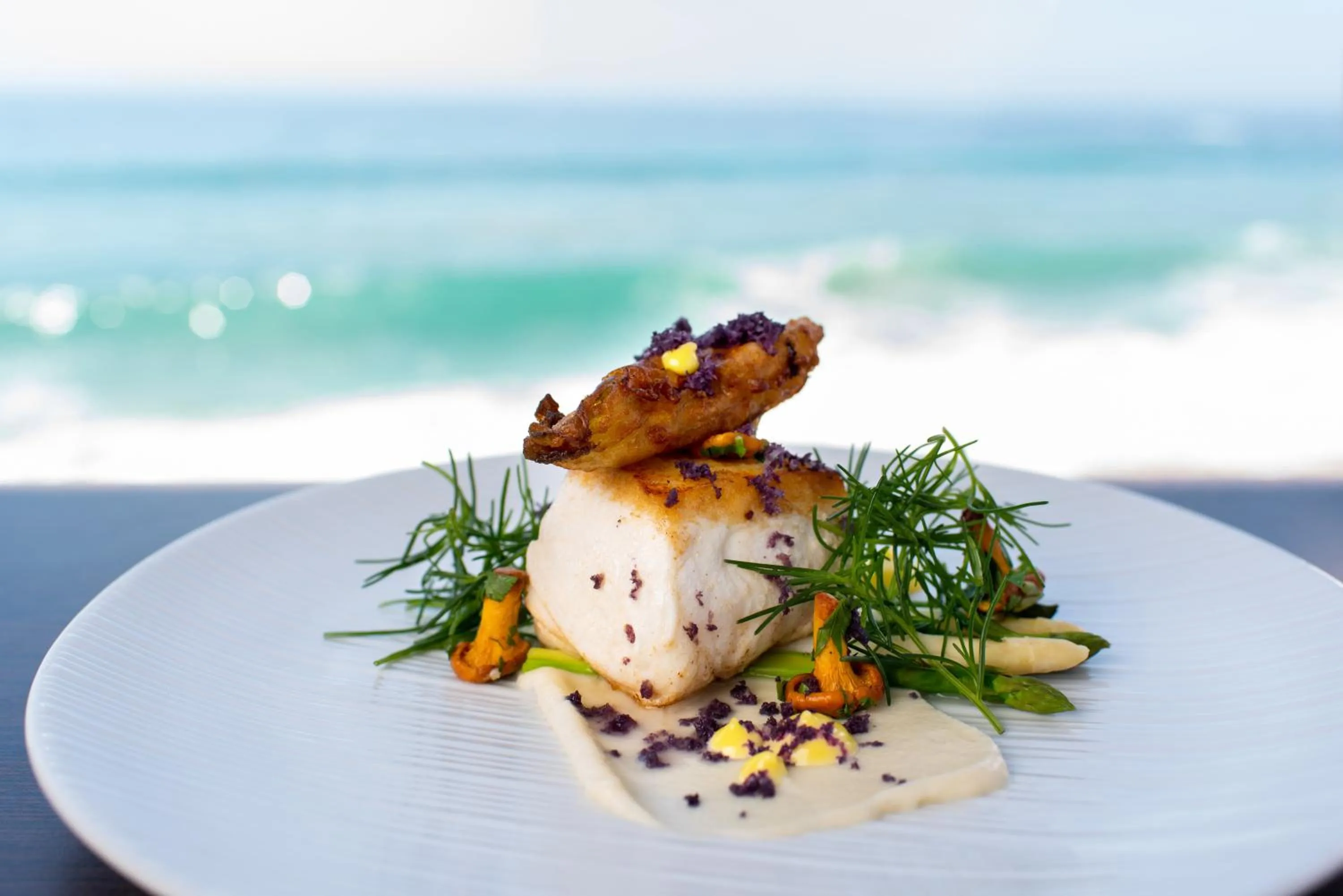 Food close-up in Surf & Sand Laguna Beach