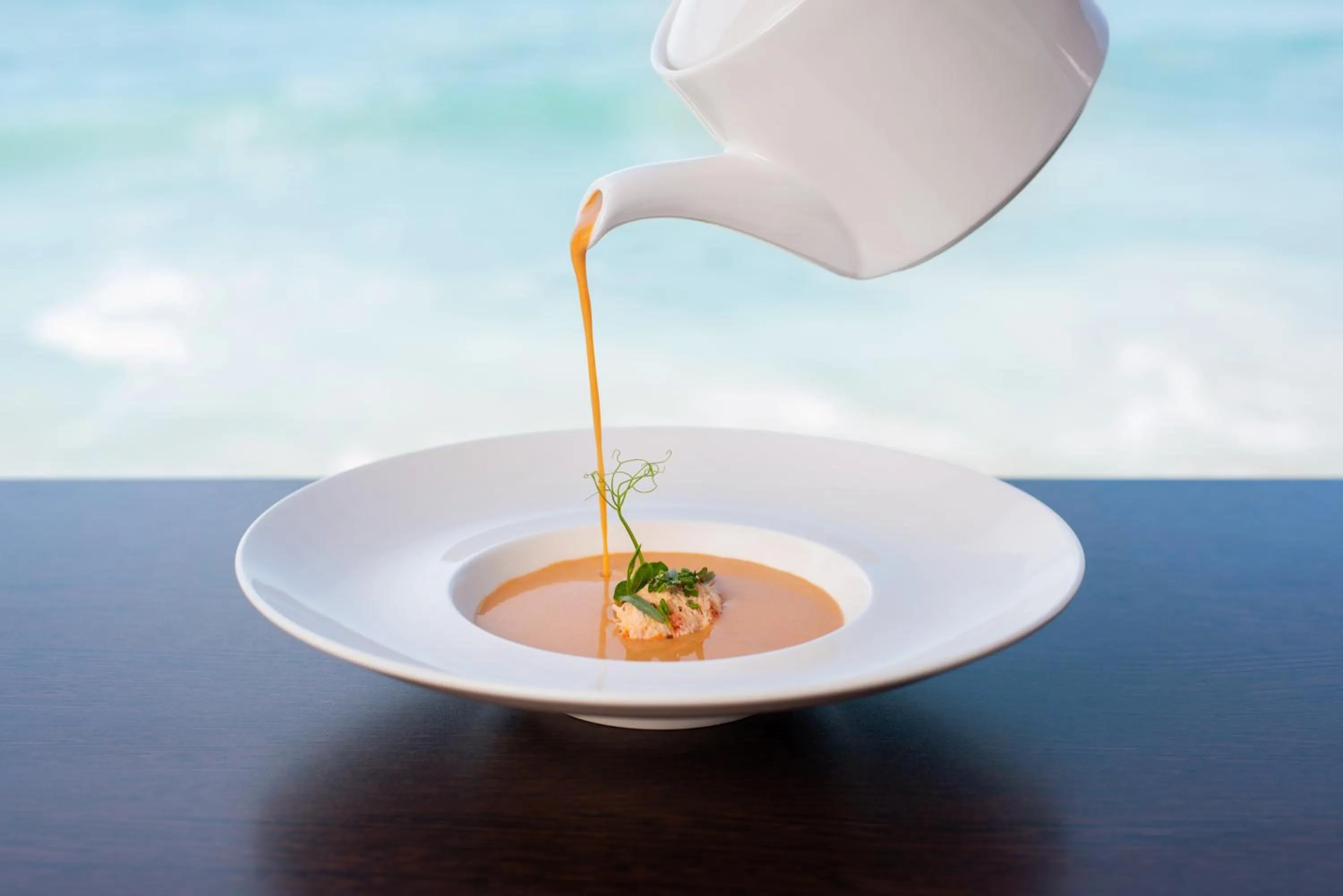 Food close-up in Surf & Sand Laguna Beach