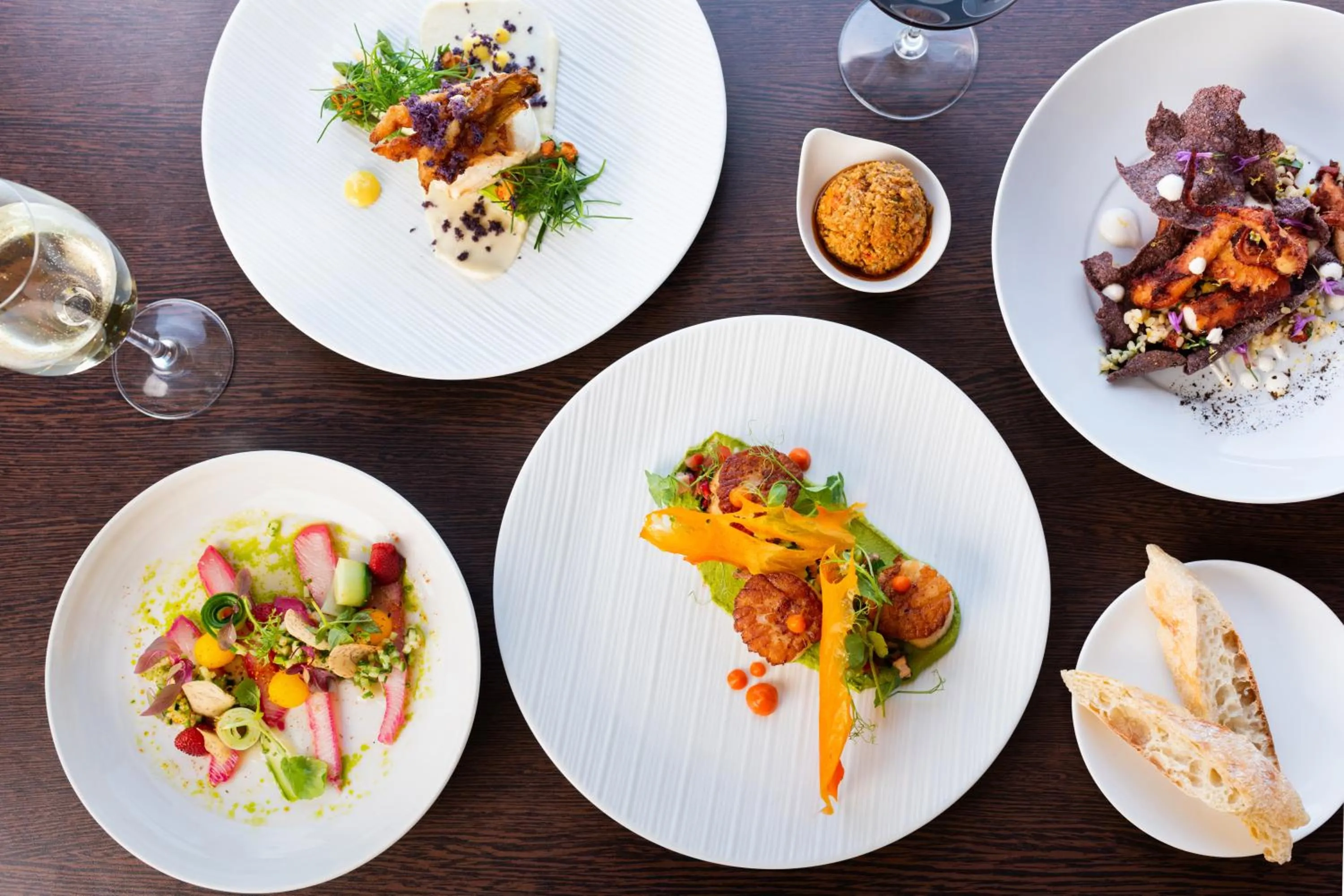 Food close-up in Surf & Sand Laguna Beach