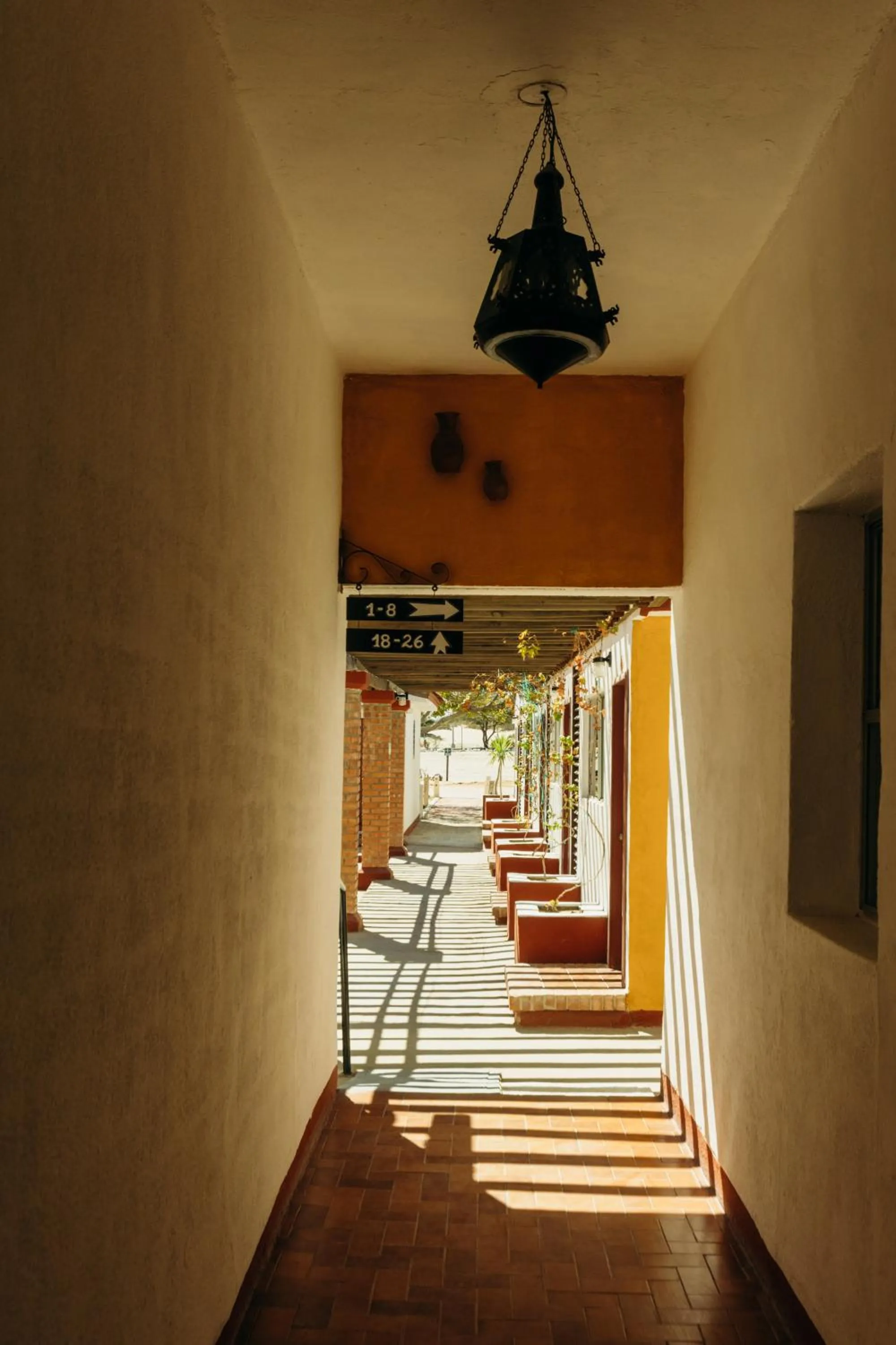Patio in Hotel Las Palmas