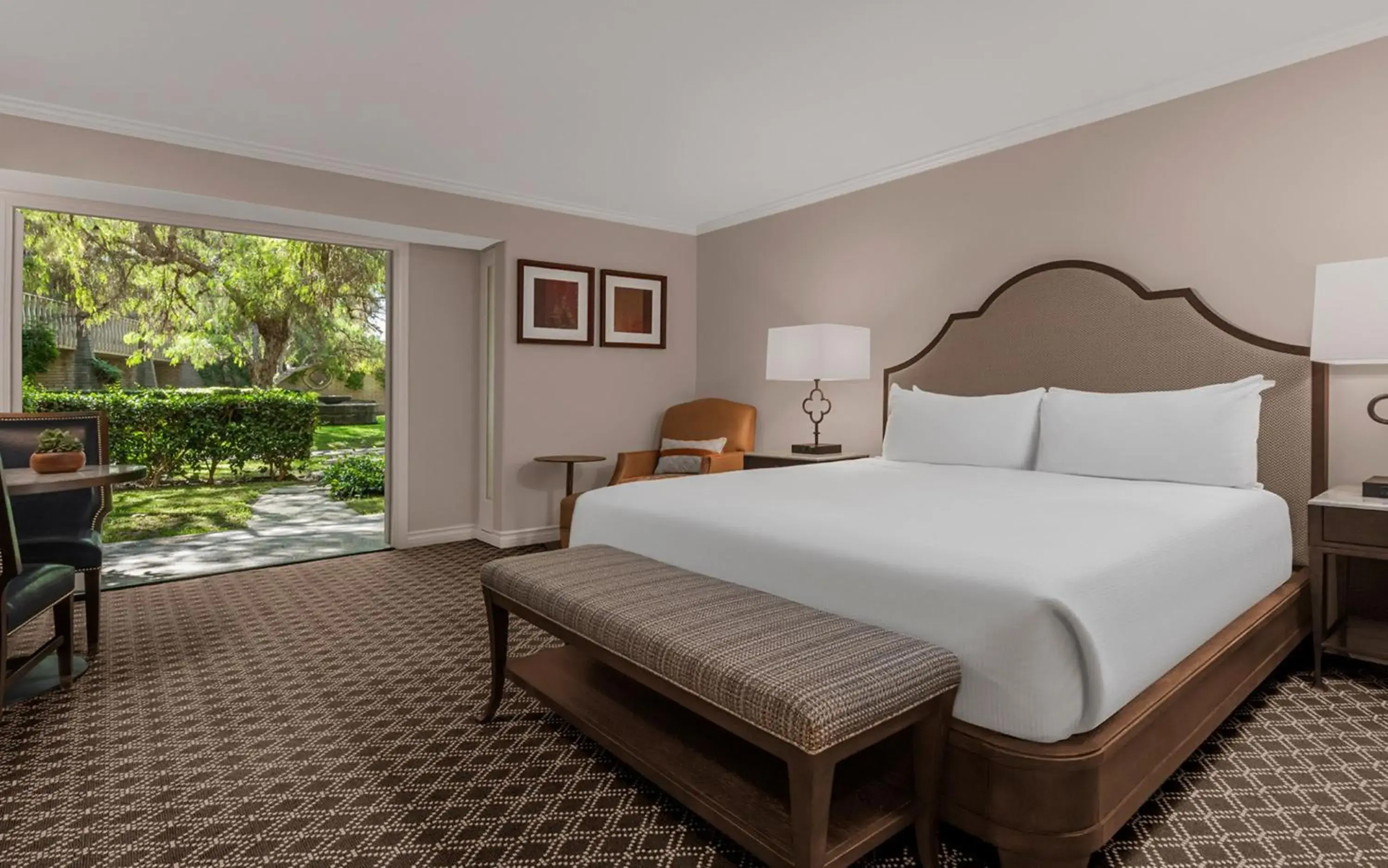 Resort View Room, Patio Entrance, One King Bed in Rancho Bernardo Inn Resort View Room, Patio Entrance, One King Bed in Rancho Bernardo Inn