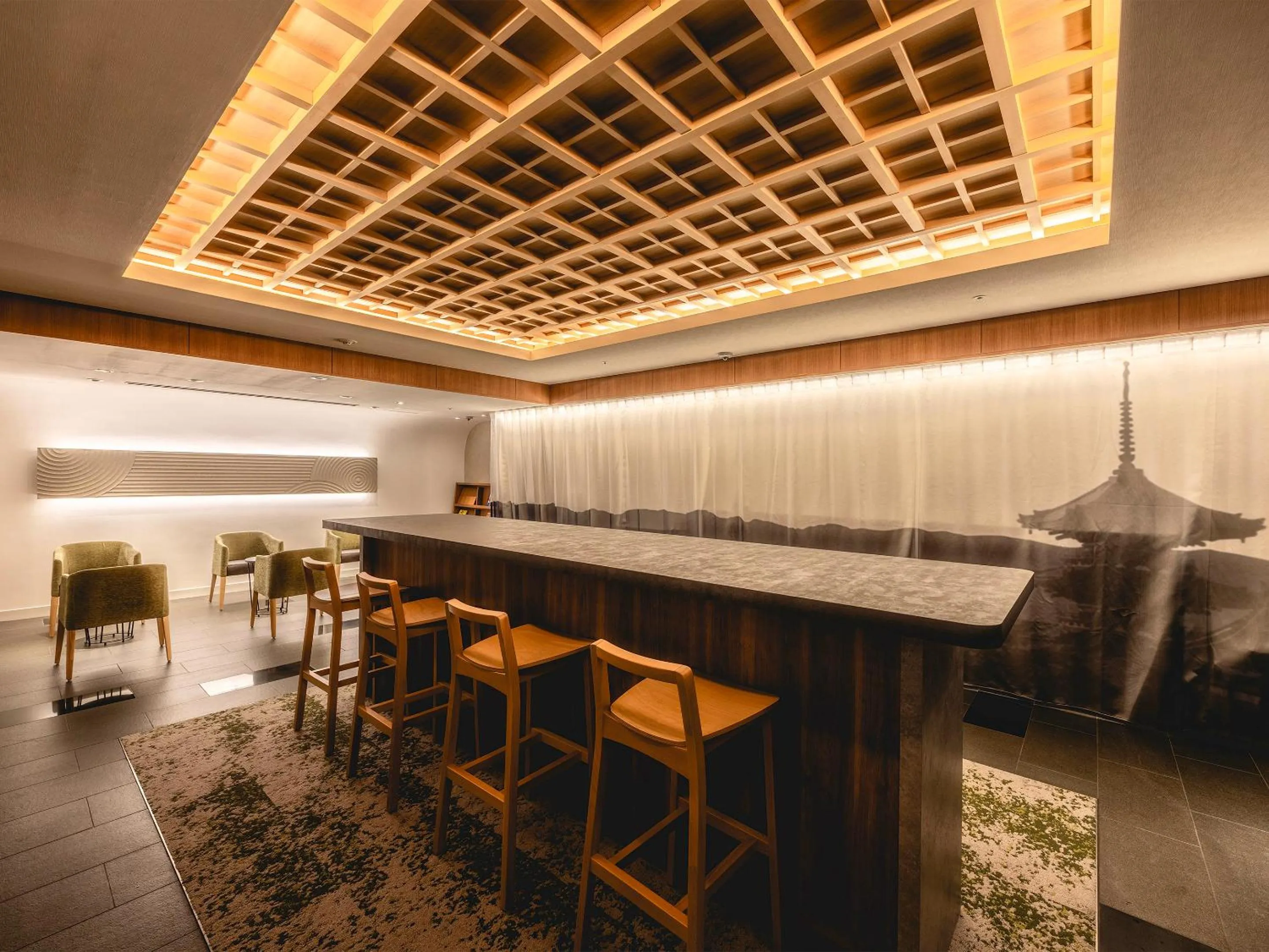 Communal lounge/ TV room in Hotel Gracery Kyoto Sanjo