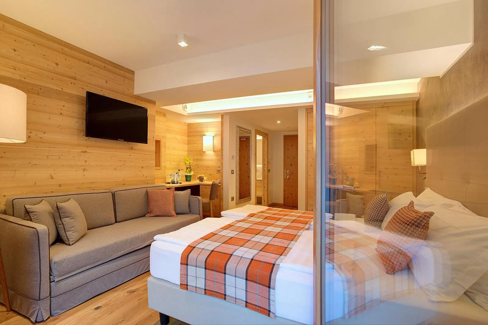 Bed in Active Hotel Monte Giner