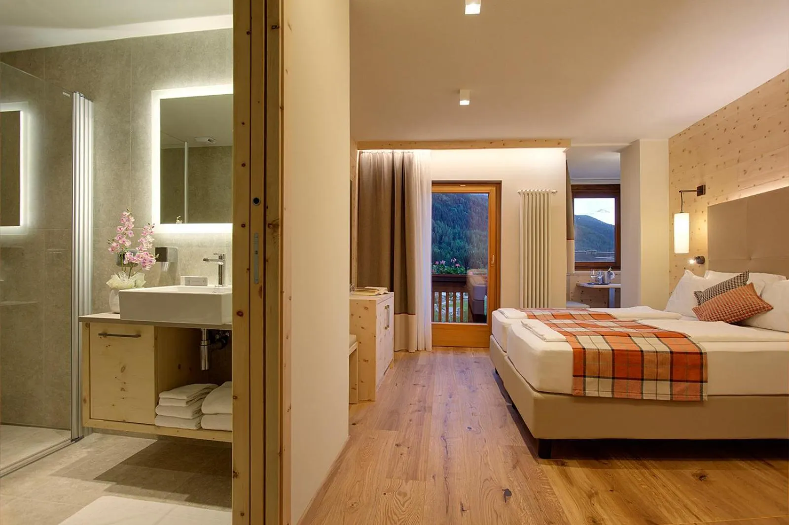 Bed in Active Hotel Monte Giner