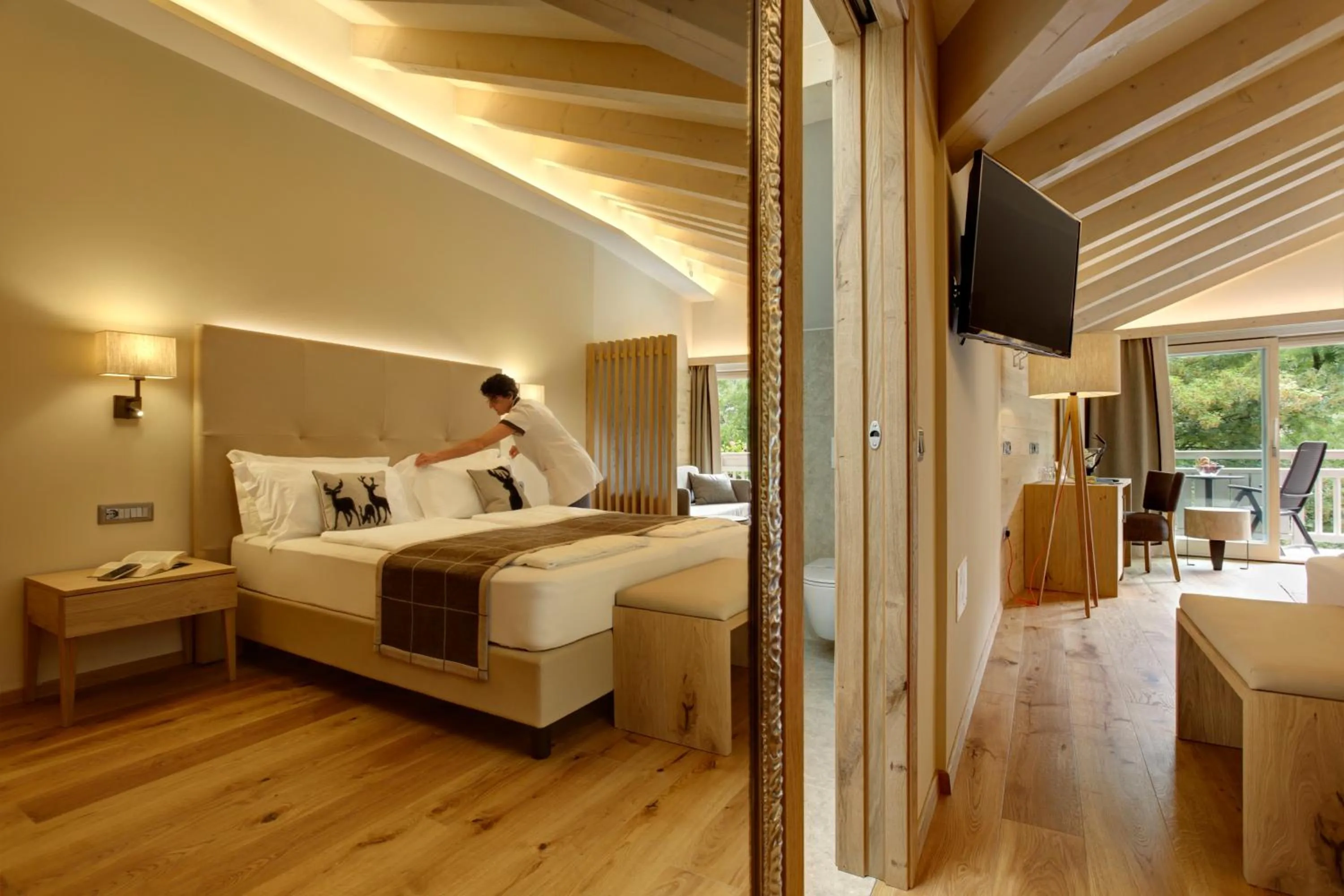 Bed in Active Hotel Monte Giner