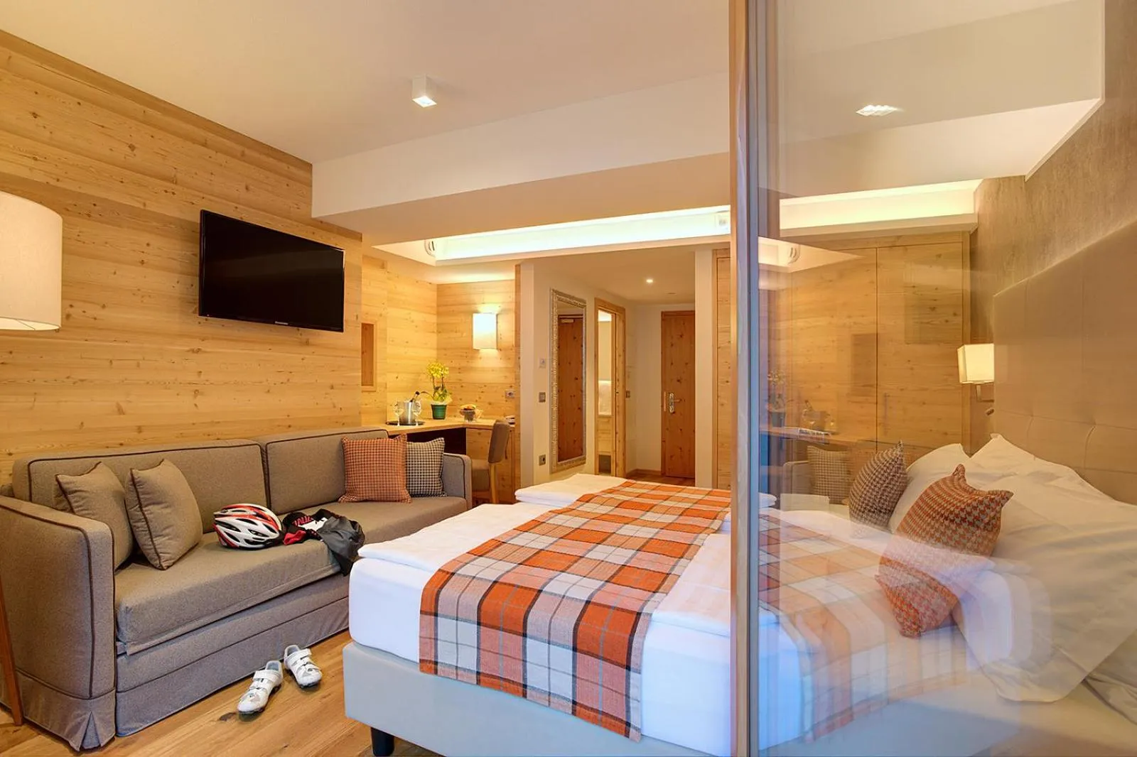 Bed in Active Hotel Monte Giner