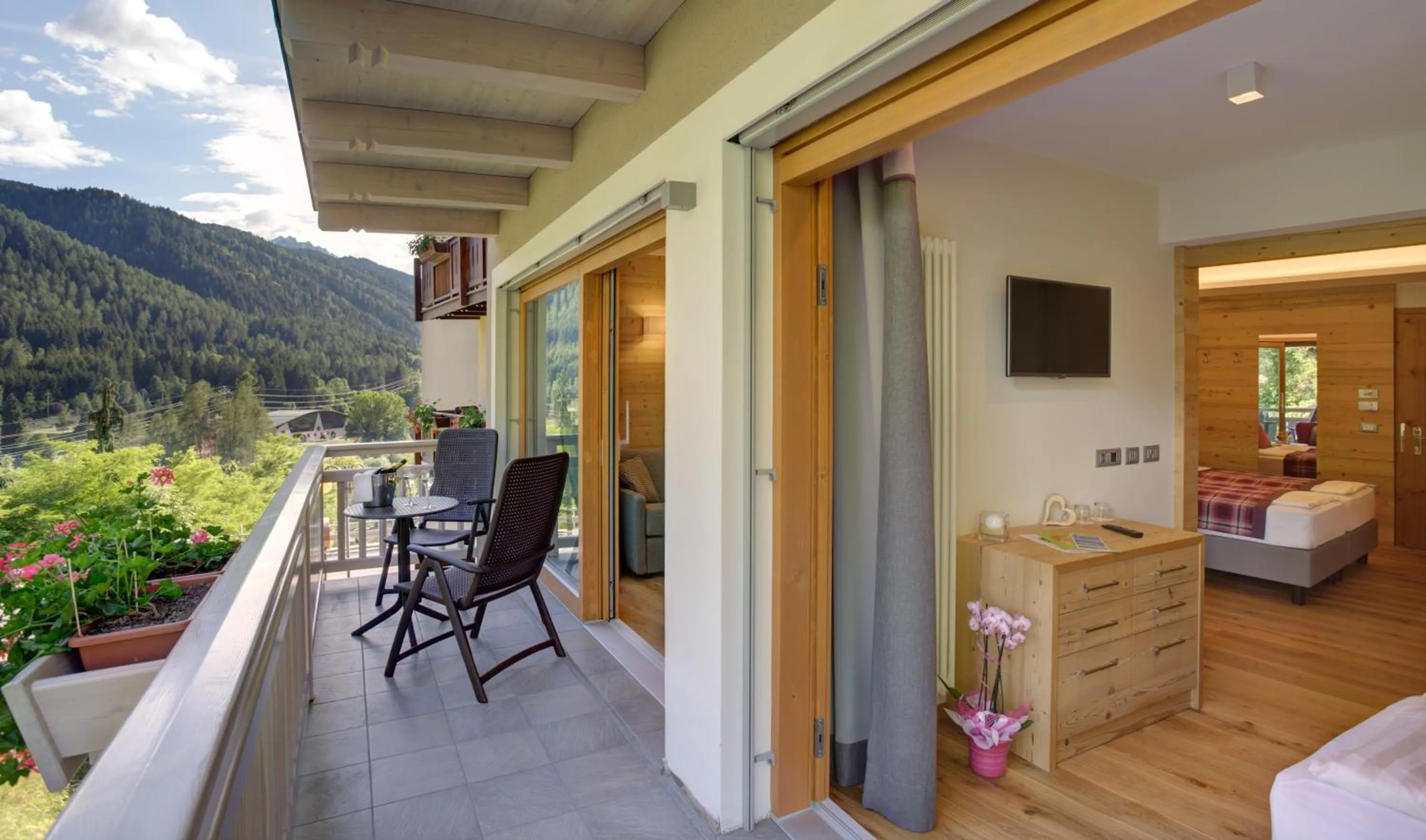 Bed in Active Hotel Monte Giner