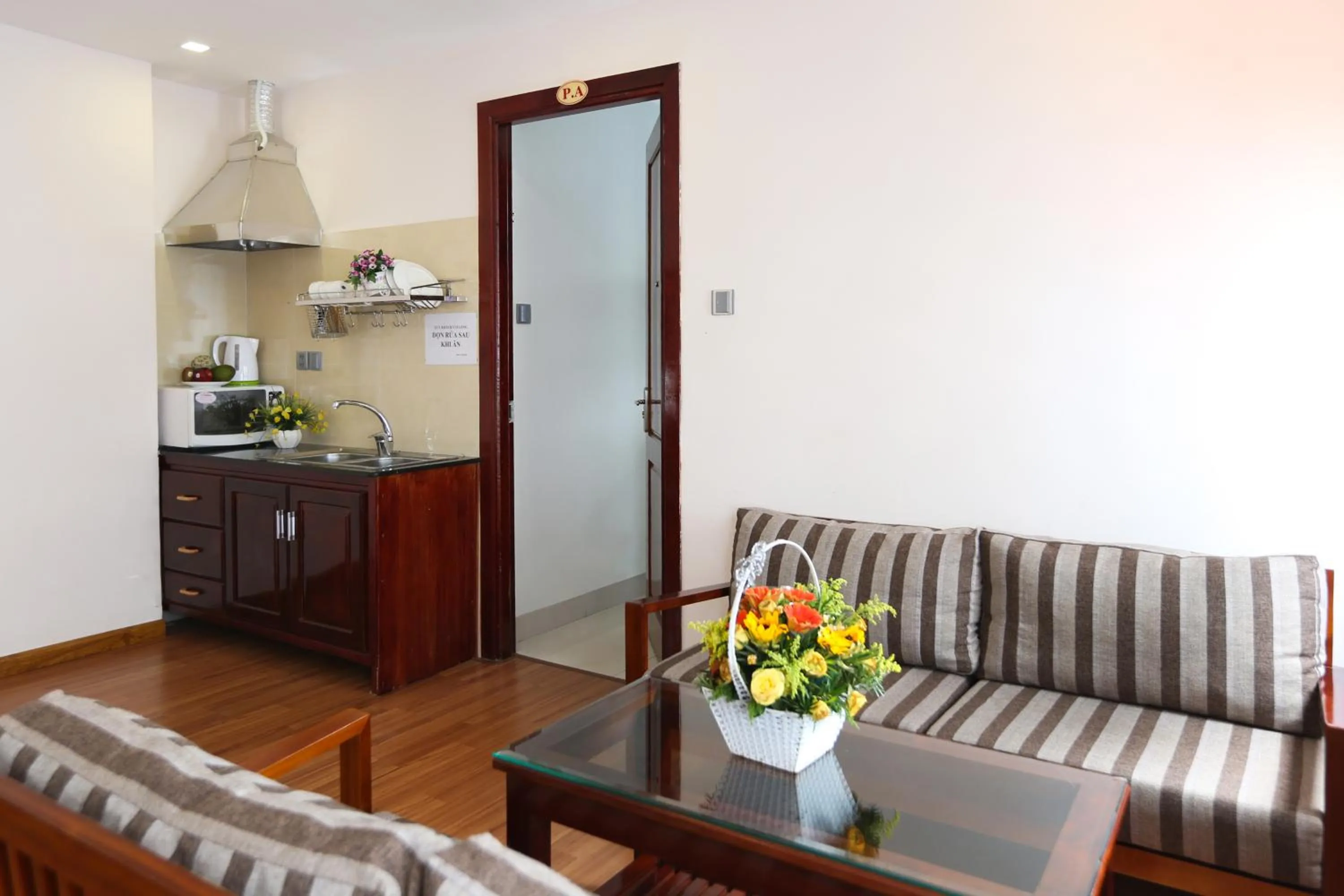 Living room in Kingdom Danang Hotel