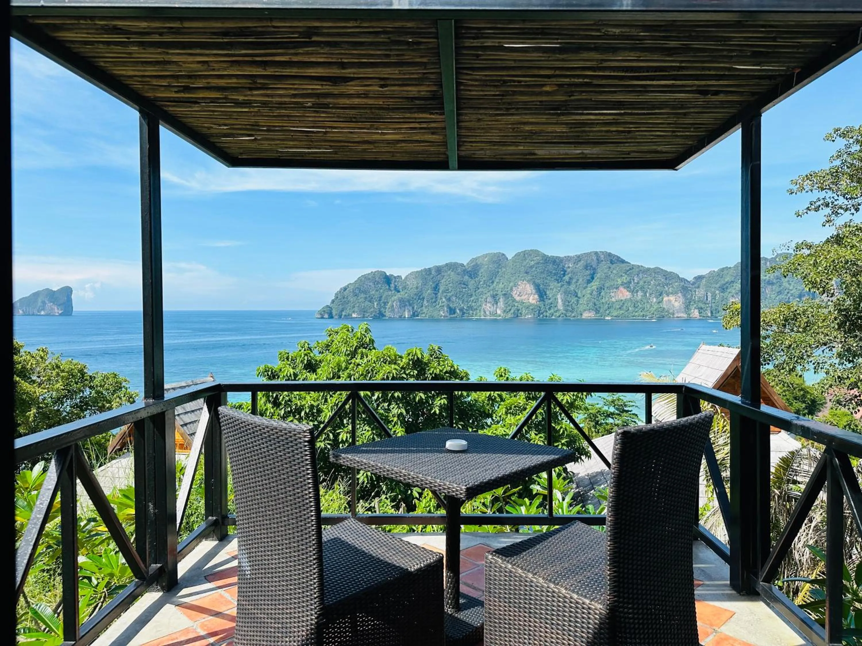 Patio in HIP Seaview Resort @ Phi Phi