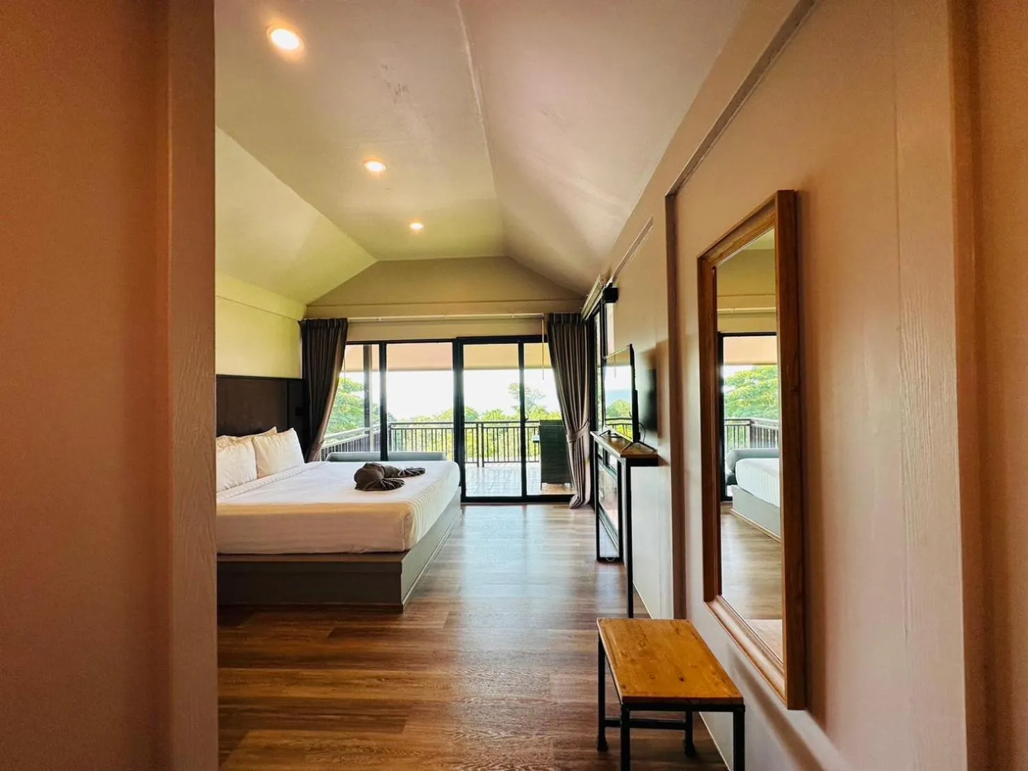 Bedroom, Bed in HIP Seaview Resort @ Phi Phi