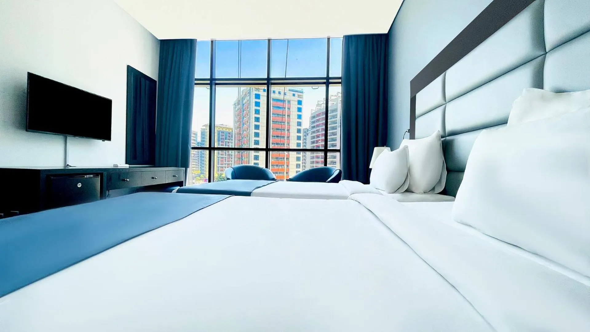Bed in Signature 1 Hotel Tecom