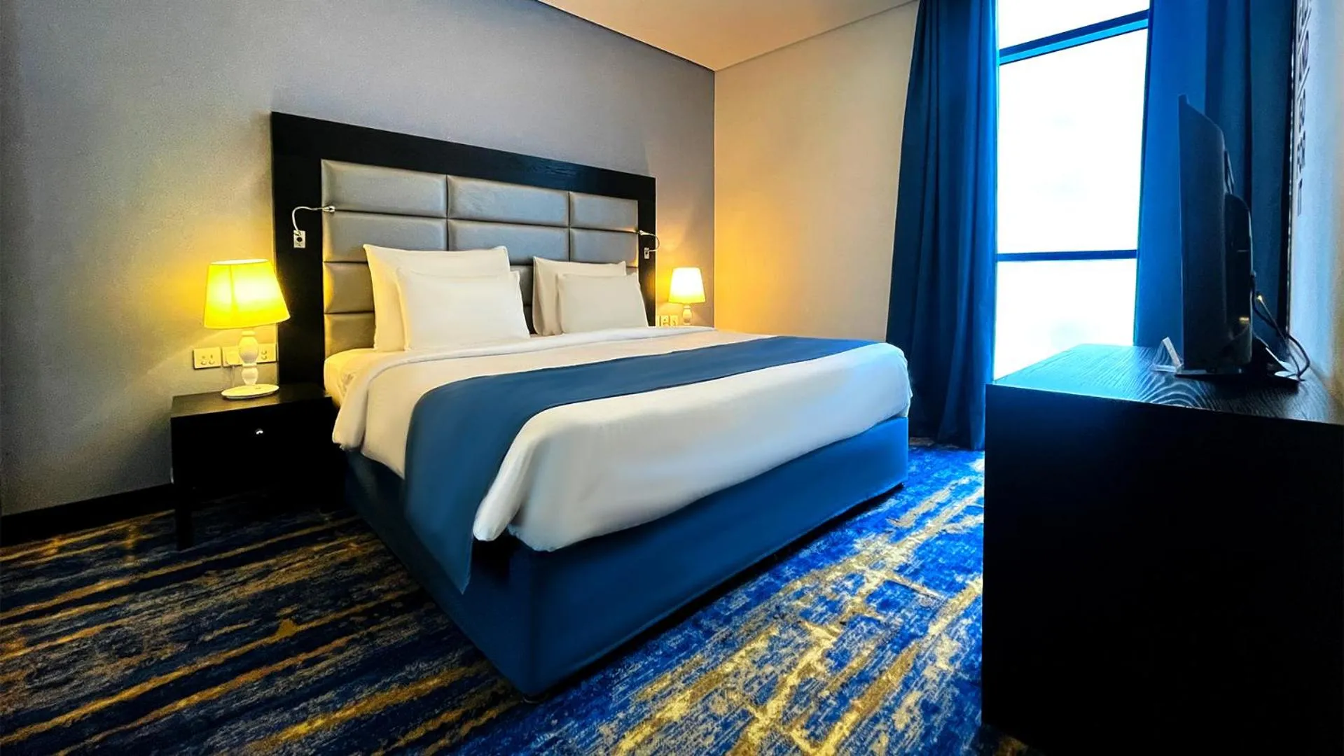 Bed in Signature 1 Hotel Tecom