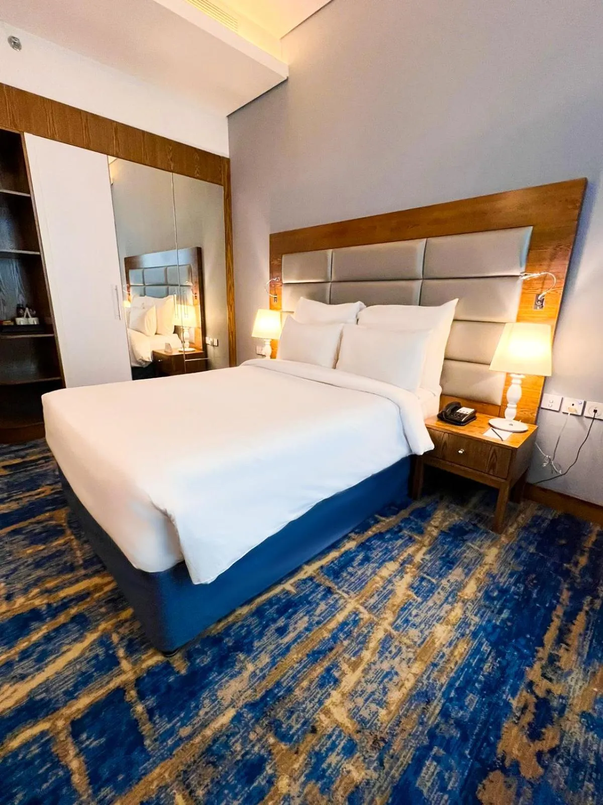 Bed in Signature 1 Hotel Tecom