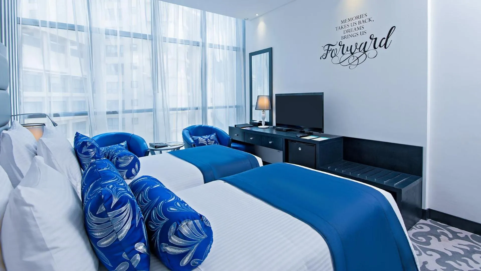 Bed in Signature 1 Hotel Tecom