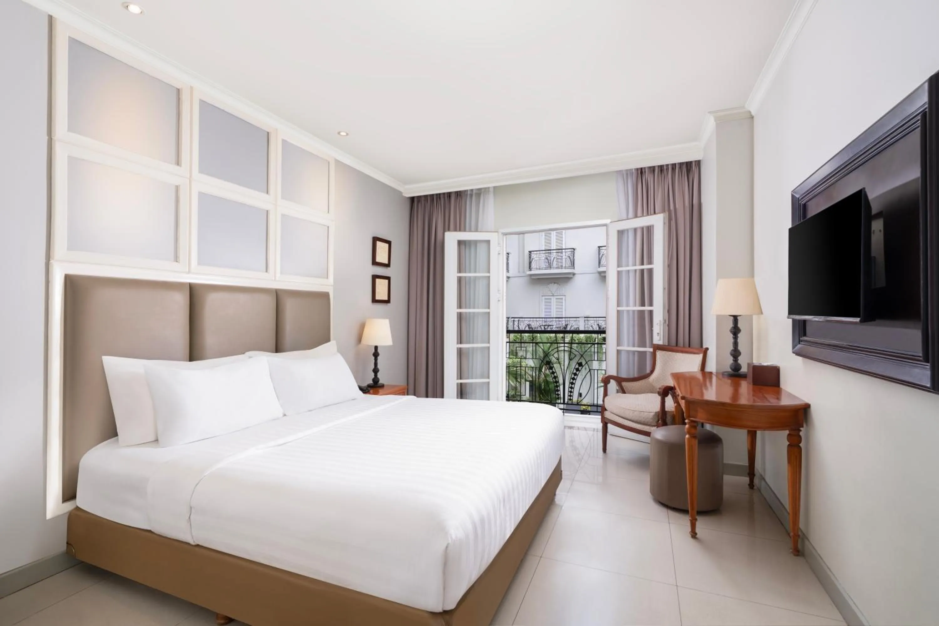 Bed in Hotel Indies Heritage Prawirotaman