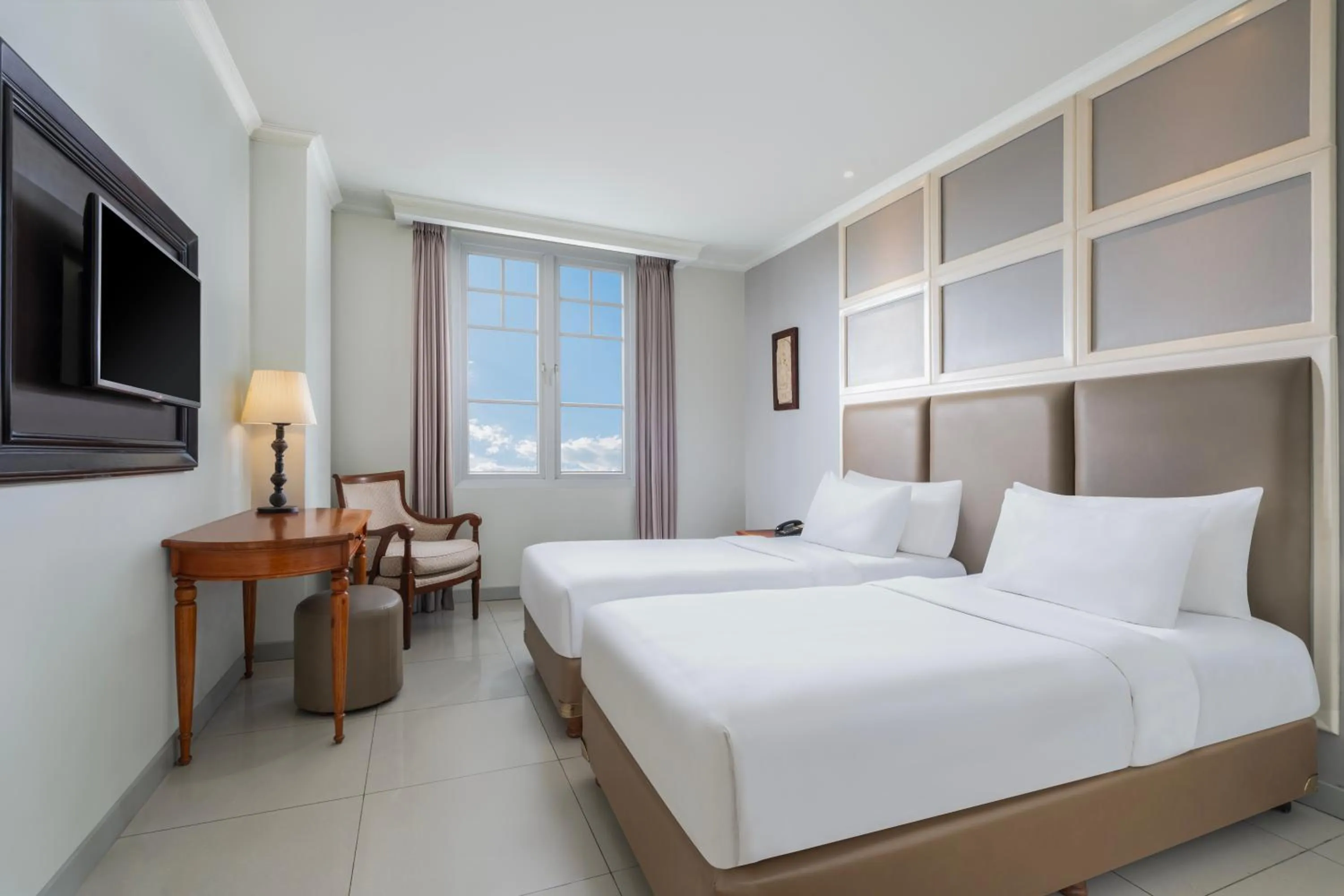 Bed in Hotel Indies Heritage Prawirotaman