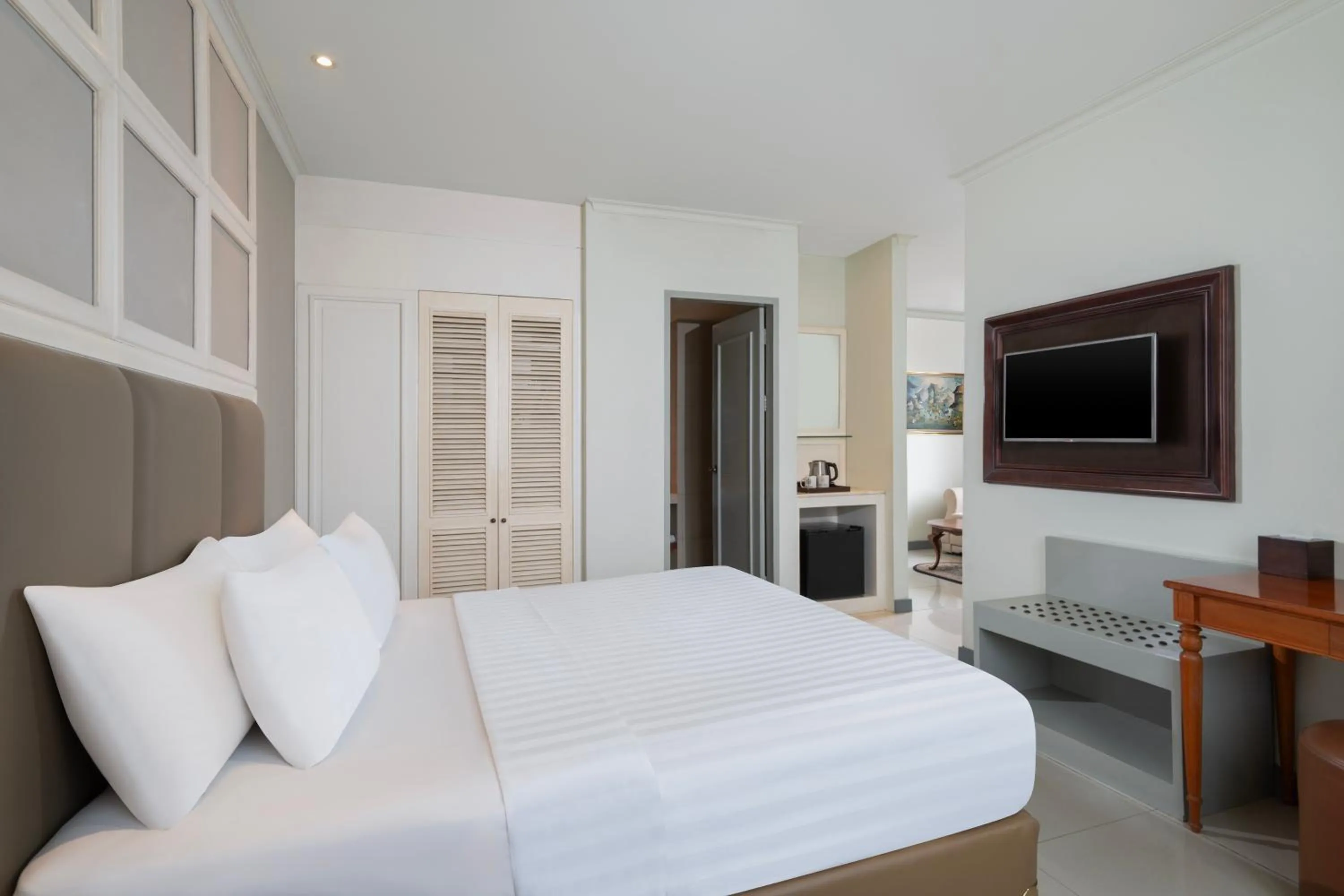 Bed in Hotel Indies Heritage Prawirotaman