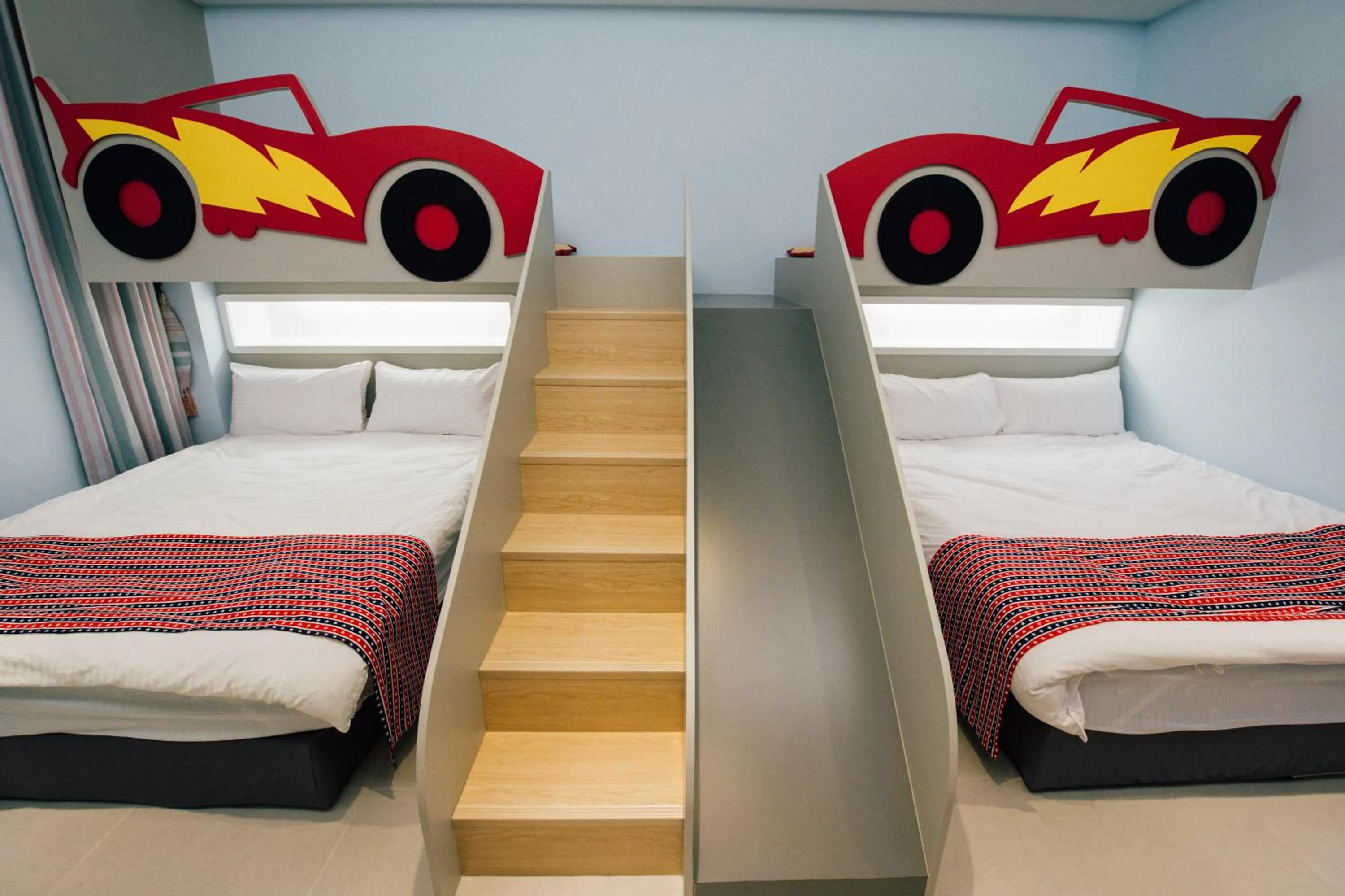 Bed in 黃色風箏Yellow Kite INN