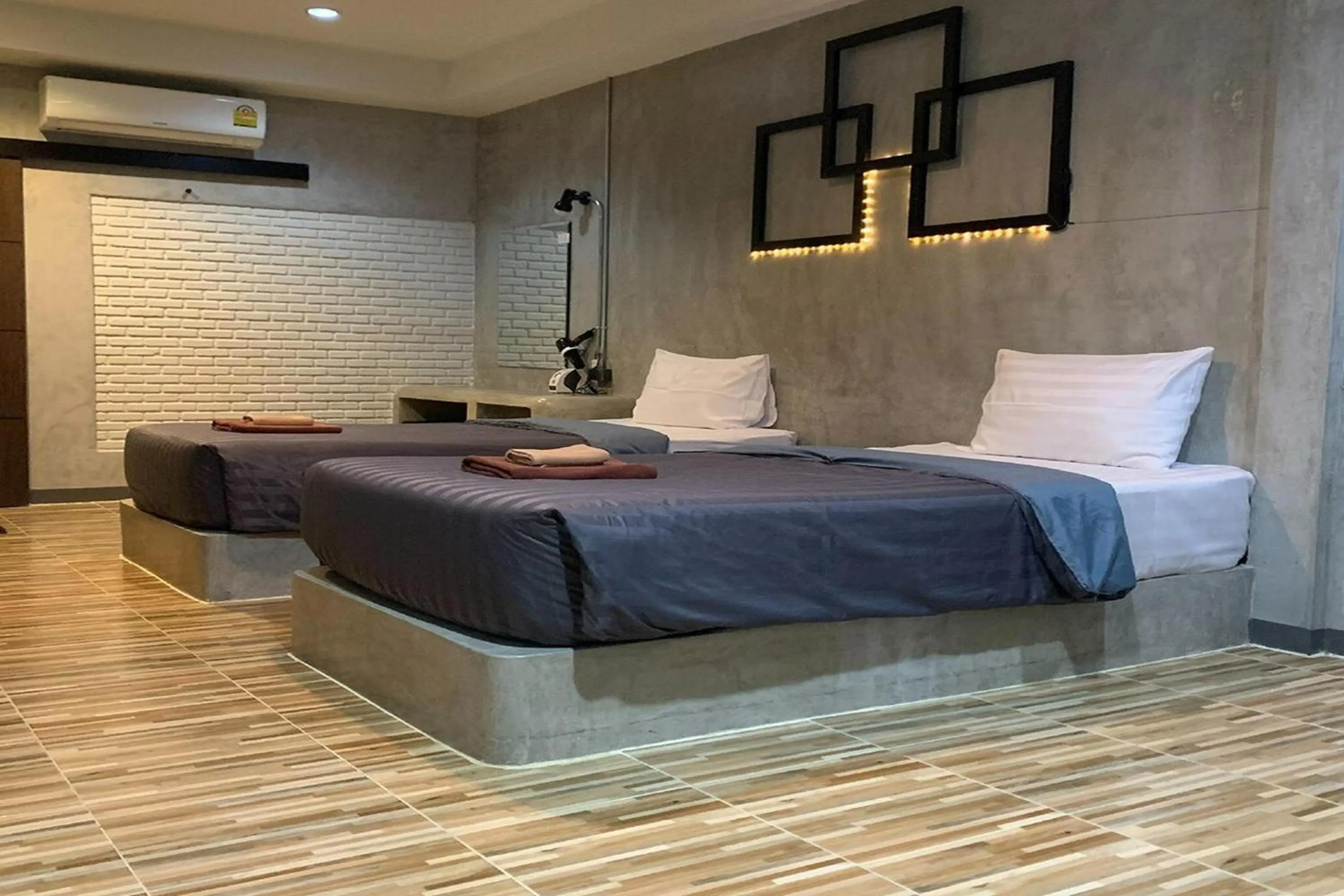 Bed in The Loft @Chiangrai