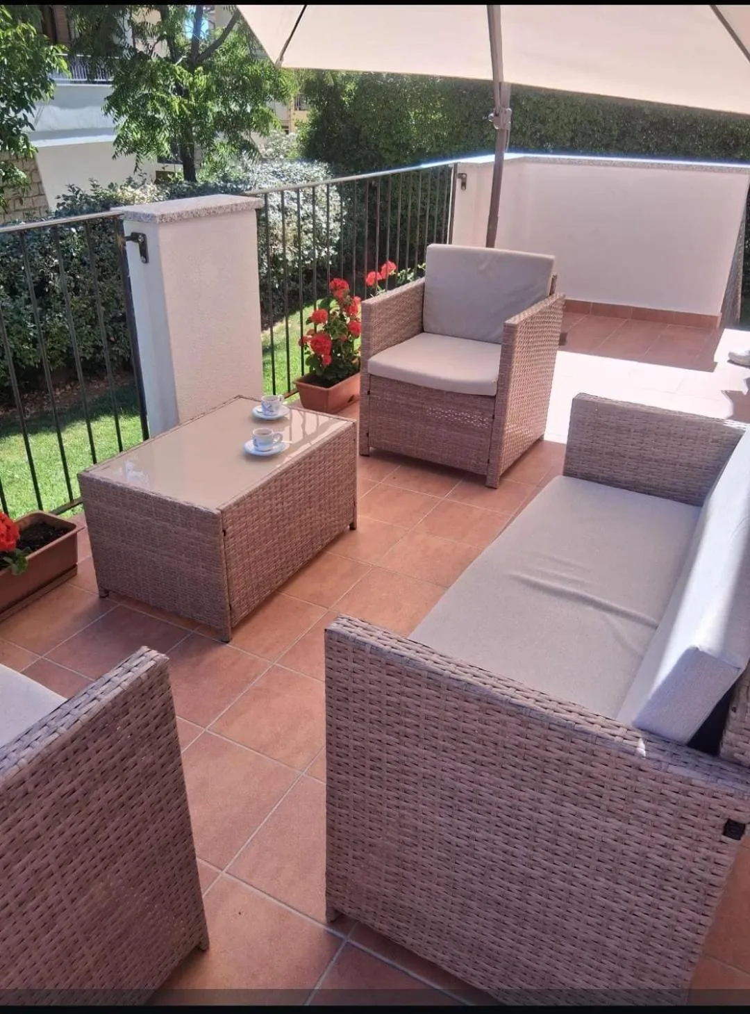 Balcony/Terrace in B&B La Dolce Sosta