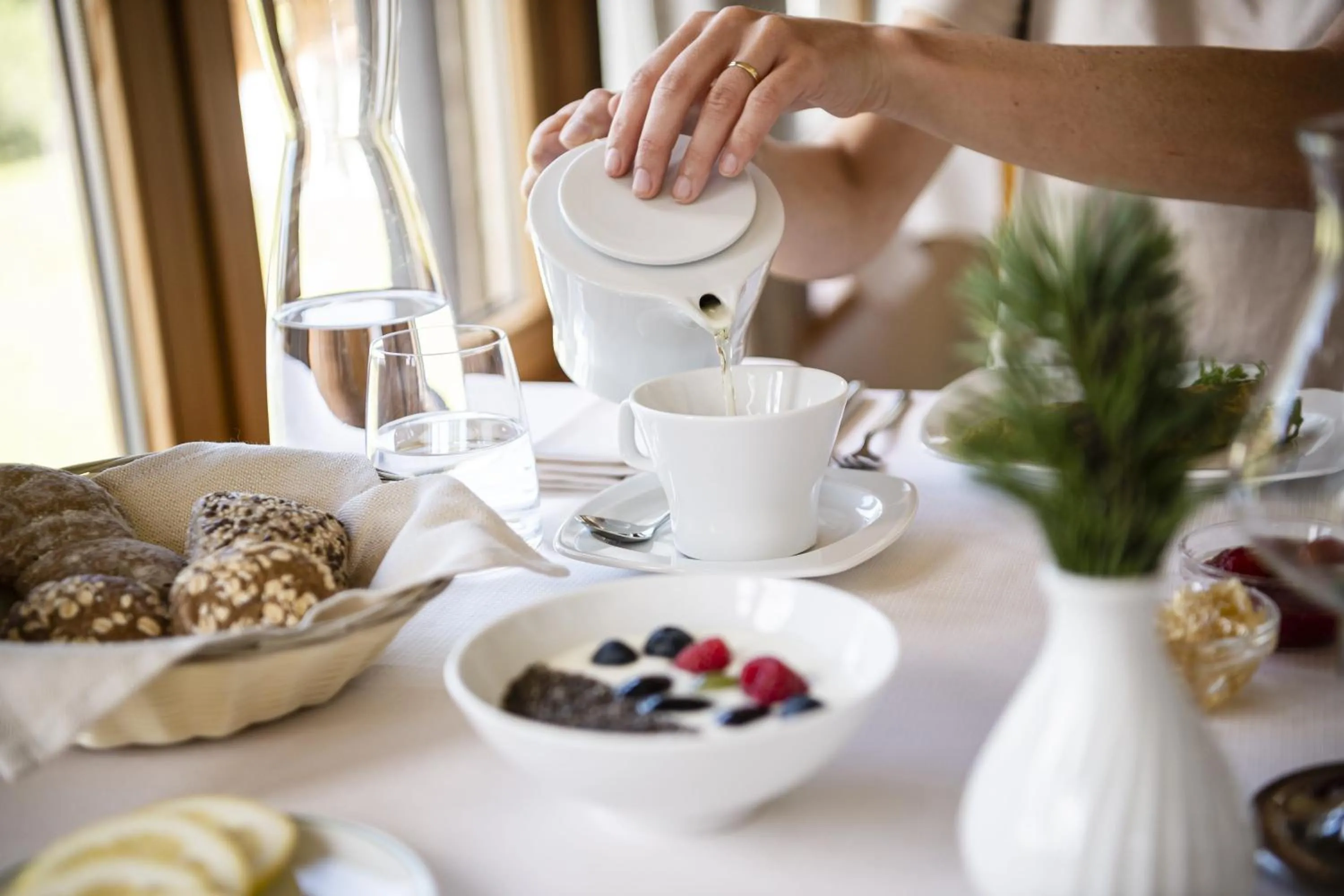 Restaurant/places to eat in Hotel Steger-Dellai