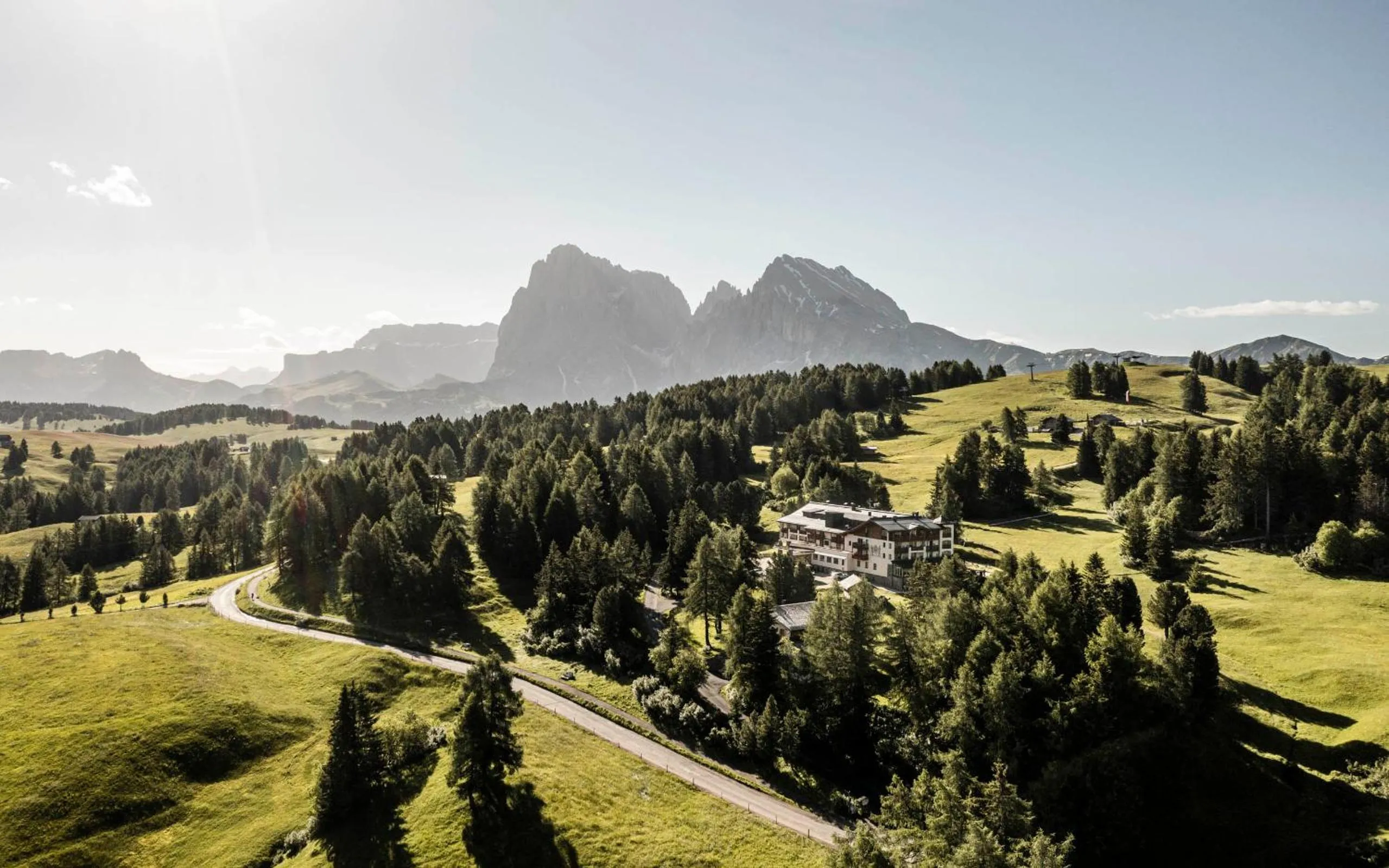 Property building in Hotel Steger-Dellai